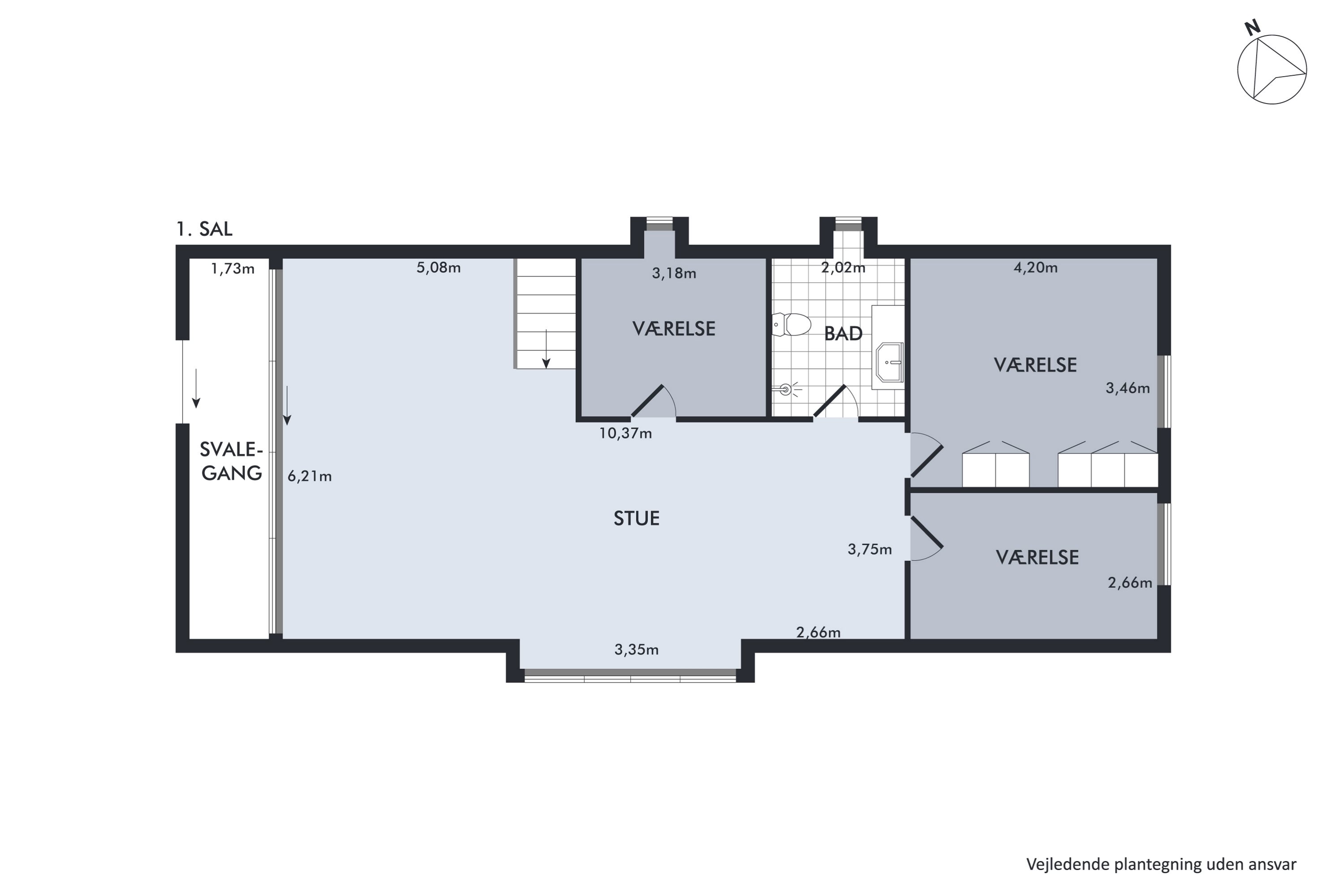 Plantegninger billede af Blåbærvej 30, Faarup, 7900 Nykøbing M