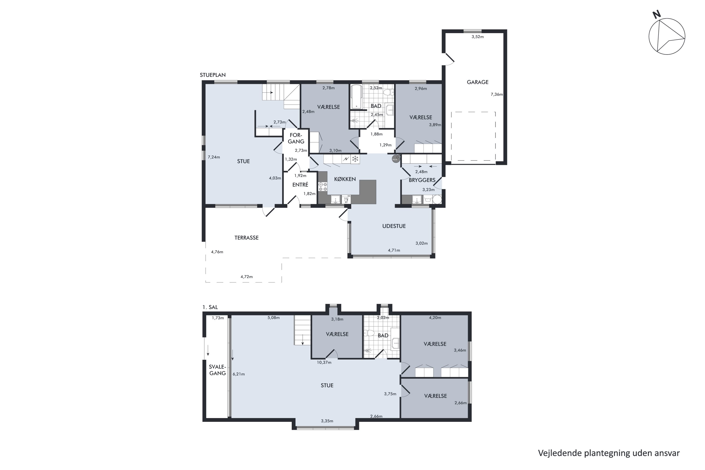 Plantegninger billede af Blåbærvej 30, Faarup, 7900 Nykøbing M