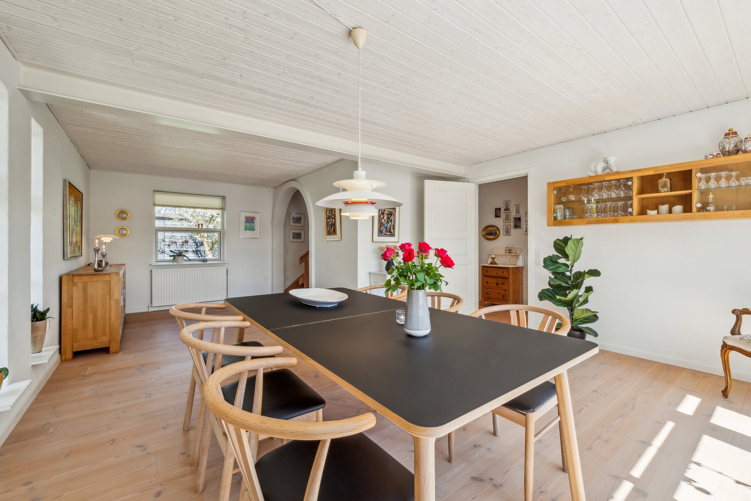 Fremhævet stue billede i fuldskærmstilstand. Billede af Blåbærvej 30, Faarup, 7900 Nykøbing M