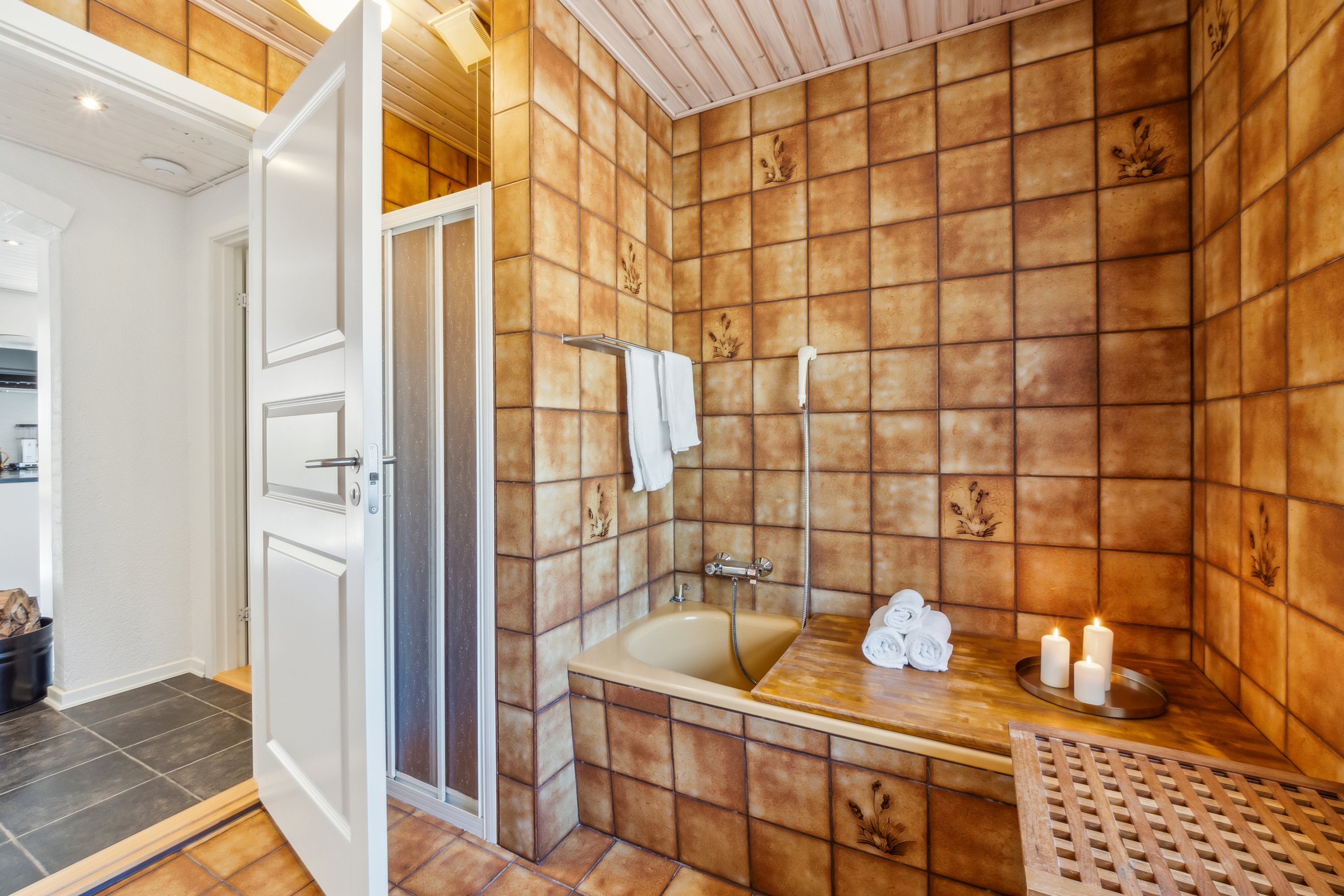 Fremhævet badeværelse billede i fuldskærmstilstand. Billede af Blåbærvej 30, Faarup, 7900 Nykøbing M