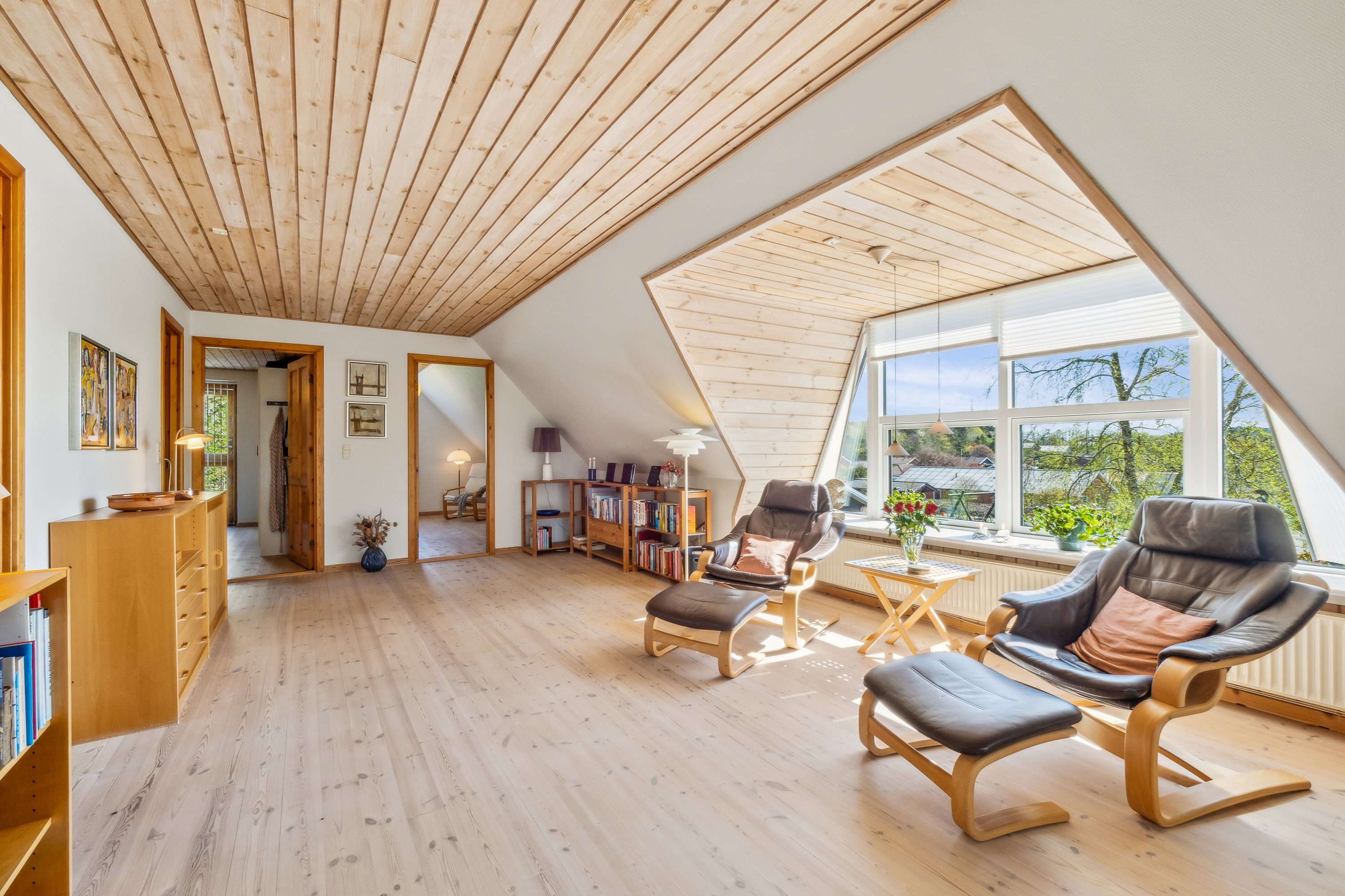 Fremhævet stue billede i fuldskærmstilstand. Billede af Blåbærvej 30, Faarup, 7900 Nykøbing M