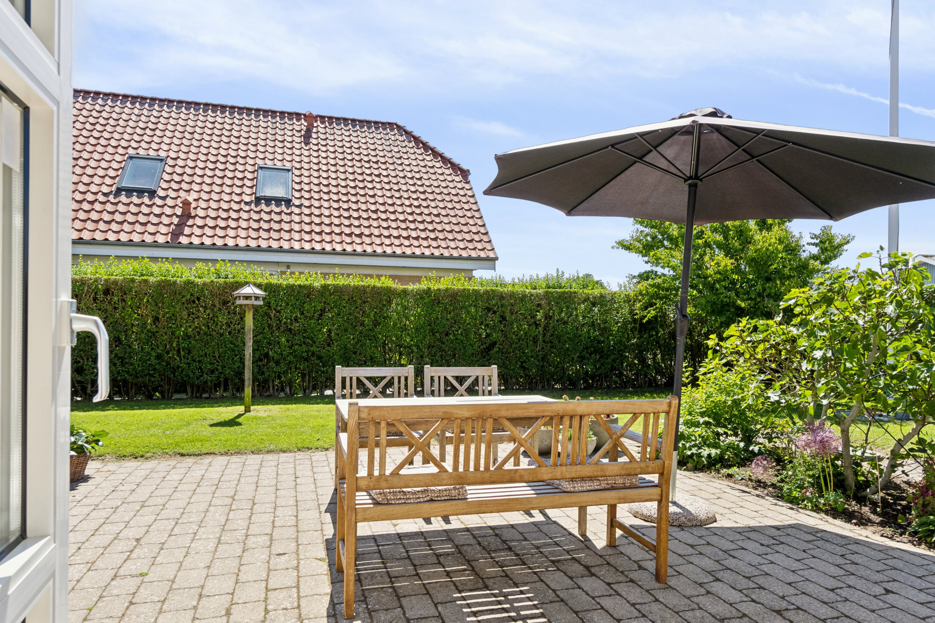 Fremhævet terrasse billede i fuldskærmstilstand. Billede af Mylius Erichsens Vej 4, 9900 Frederikshavn