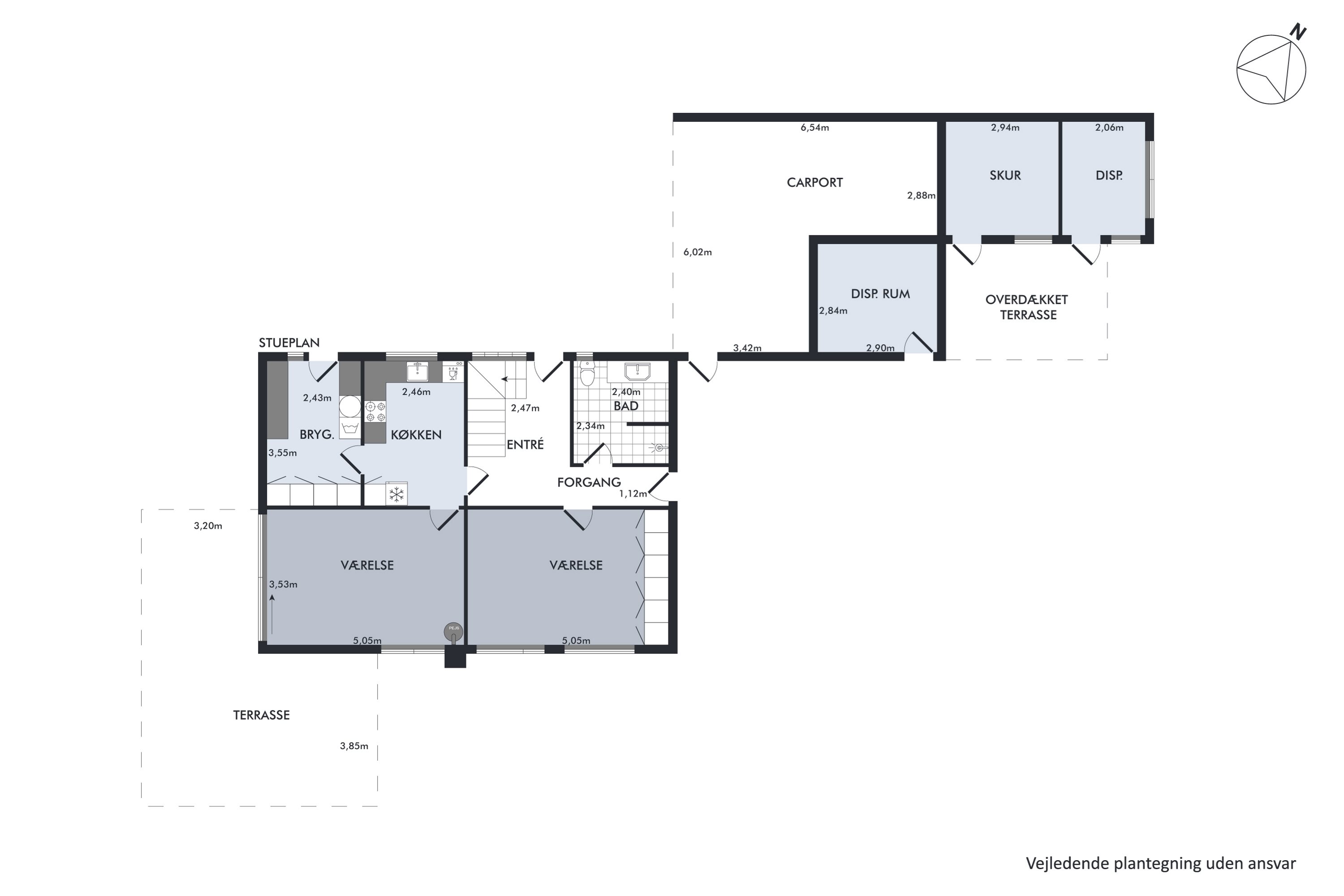 Plantegninger billede af Klosterbugten 13+17, 7900 Nykøbing M