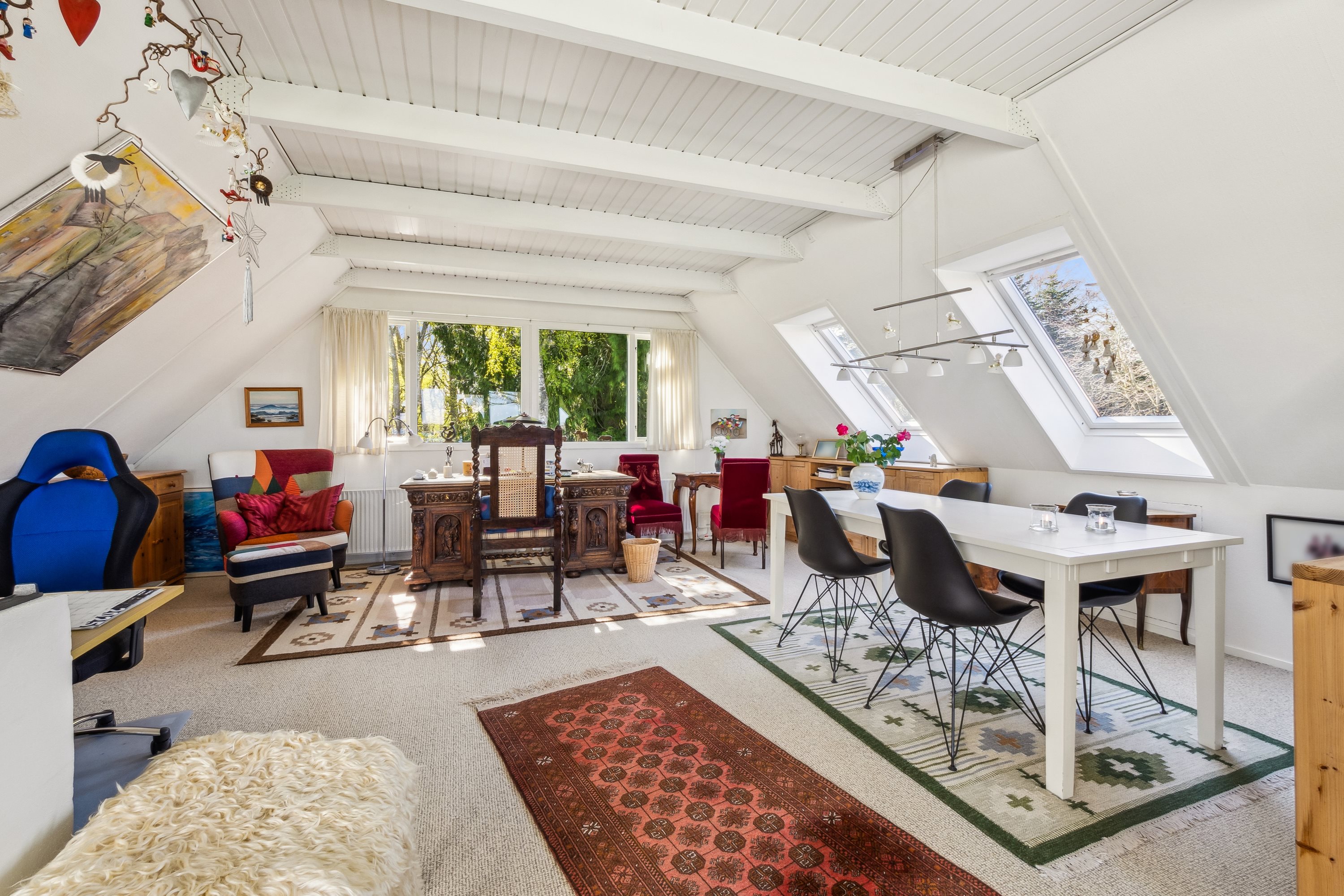 Fremhævet stue billede i fuldskærmstilstand. Billede af Klosterbugten 13+17, 7900 Nykøbing M