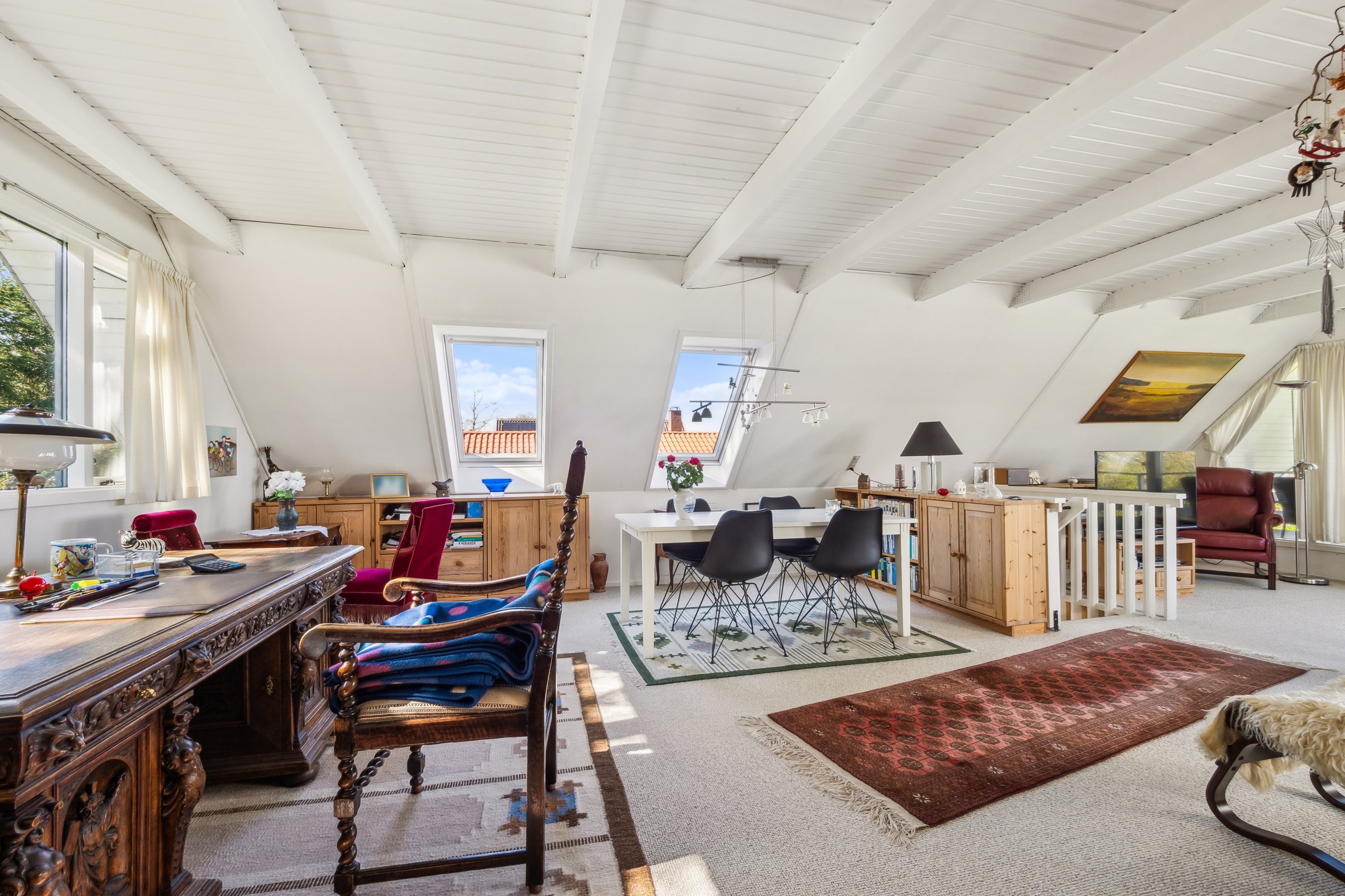 Fremhævet stue billede i fuldskærmstilstand. Billede af Klosterbugten 13+17, 7900 Nykøbing M