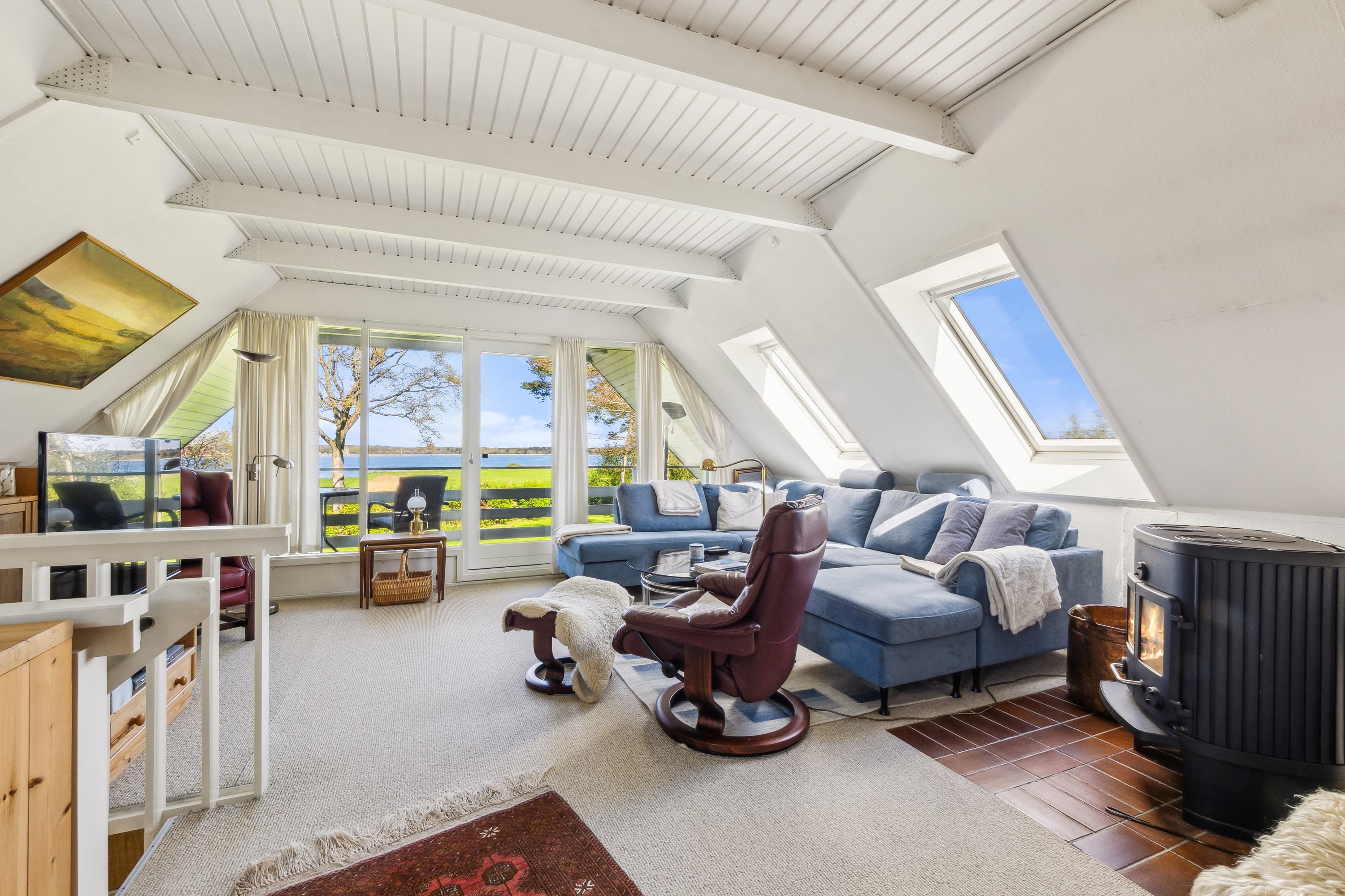 Fremhævet stue billede i fuldskærmstilstand. Billede af Klosterbugten 13+17, 7900 Nykøbing M