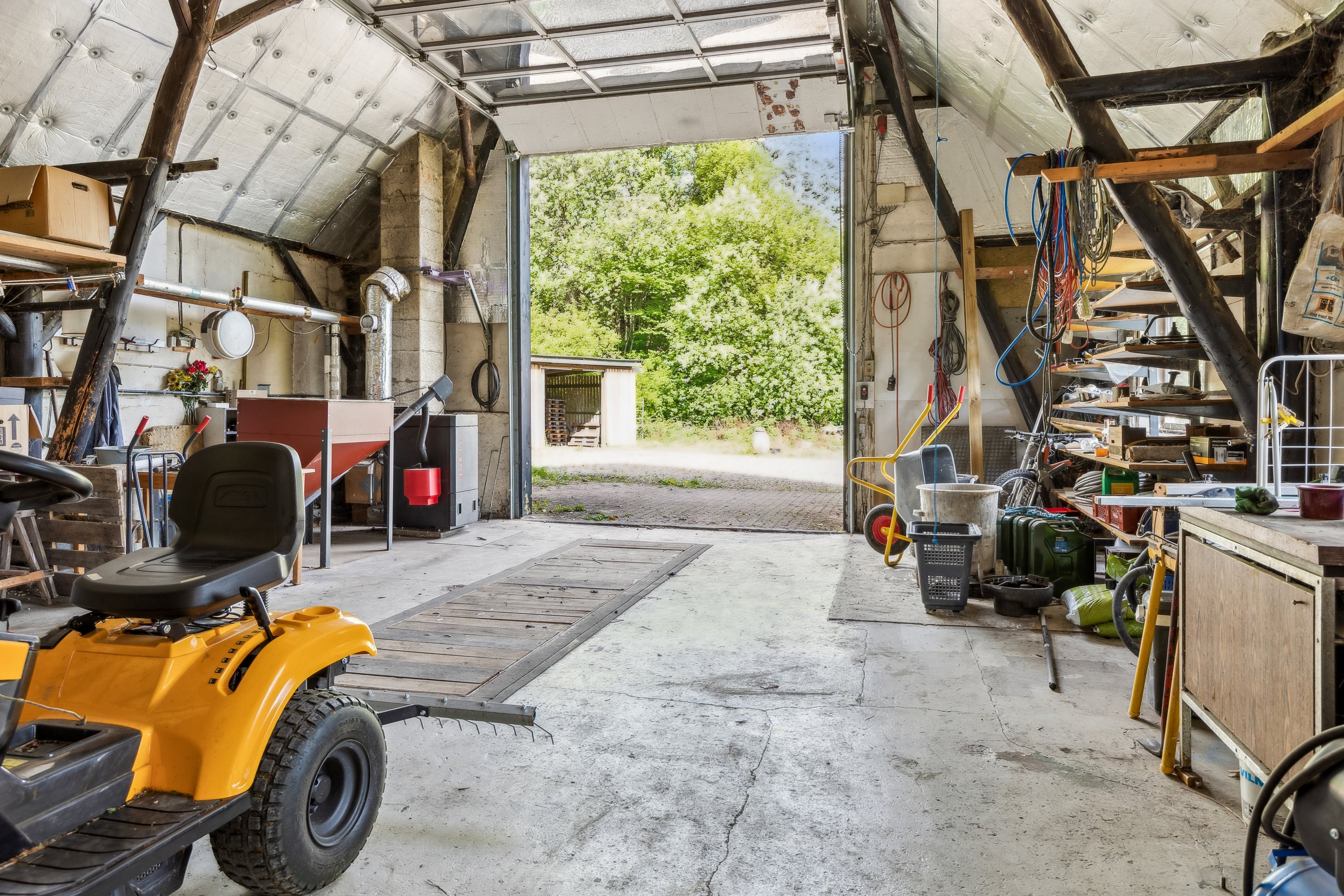 Fremhævet værksted billede i fuldskærmstilstand. Billede af Lille Stokkebjergvej 1, 4450 Jyderup