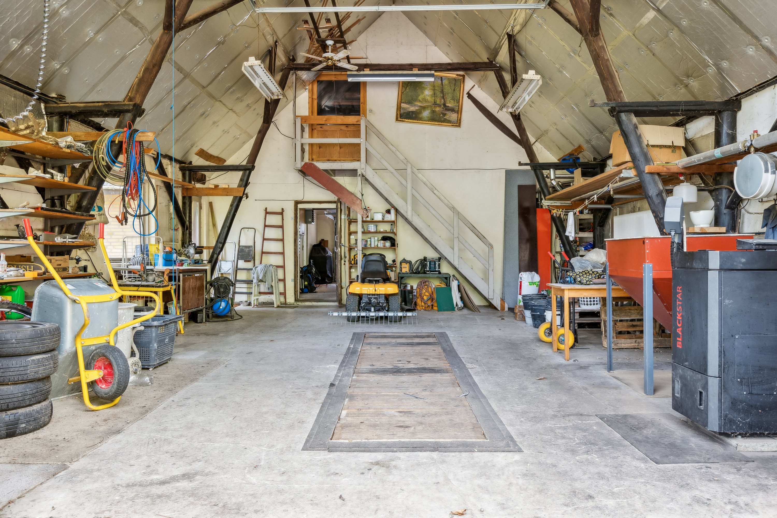 Fremhævet værksted billede i fuldskærmstilstand. Billede af Lille Stokkebjergvej 1, 4450 Jyderup