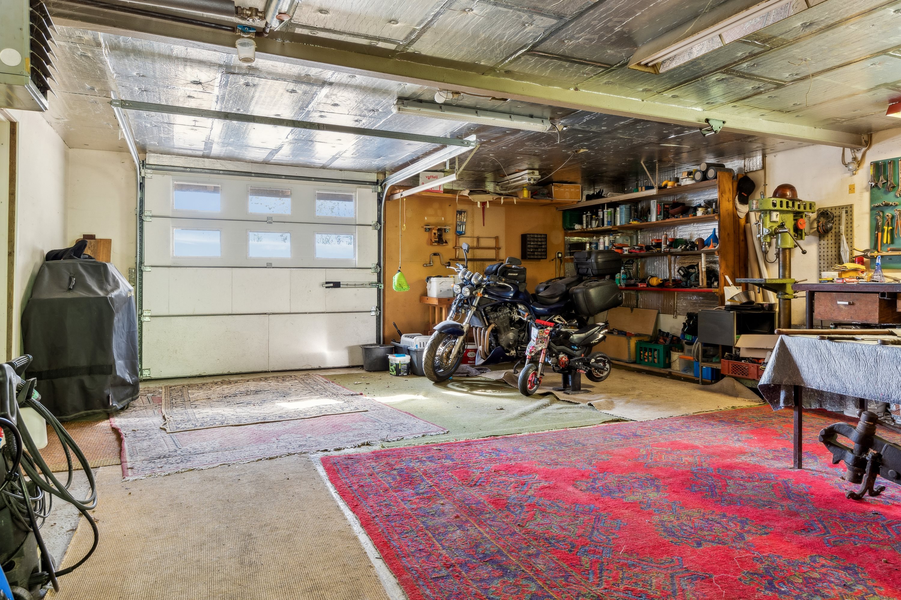 Fremhævet garage billede i fuldskærmstilstand. Billede af Lille Stokkebjergvej 1, 4450 Jyderup