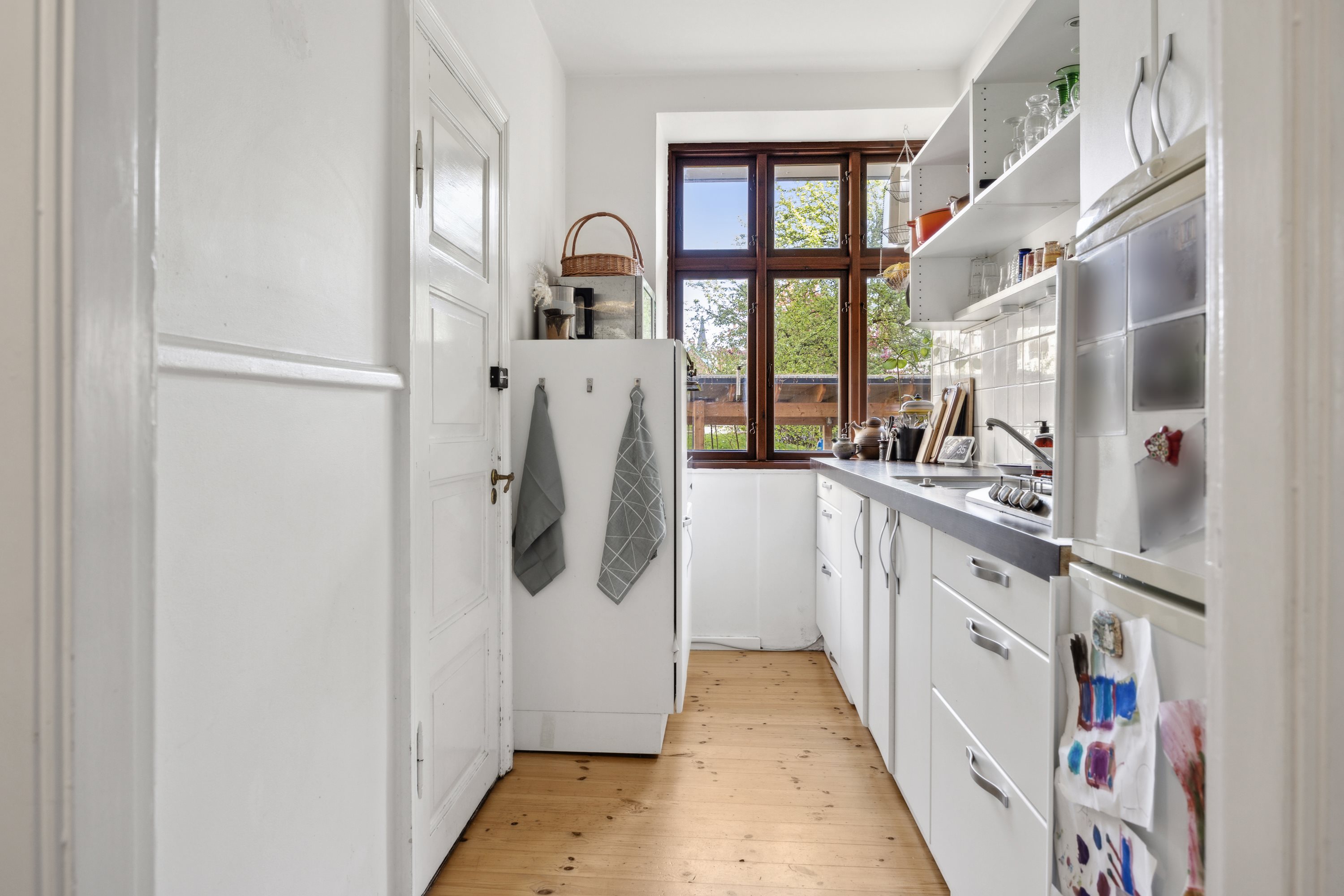 Fremhævet køkken billede i fuldskærmstilstand. Billede af Ørnevej 50, st. th., 2400 København NV