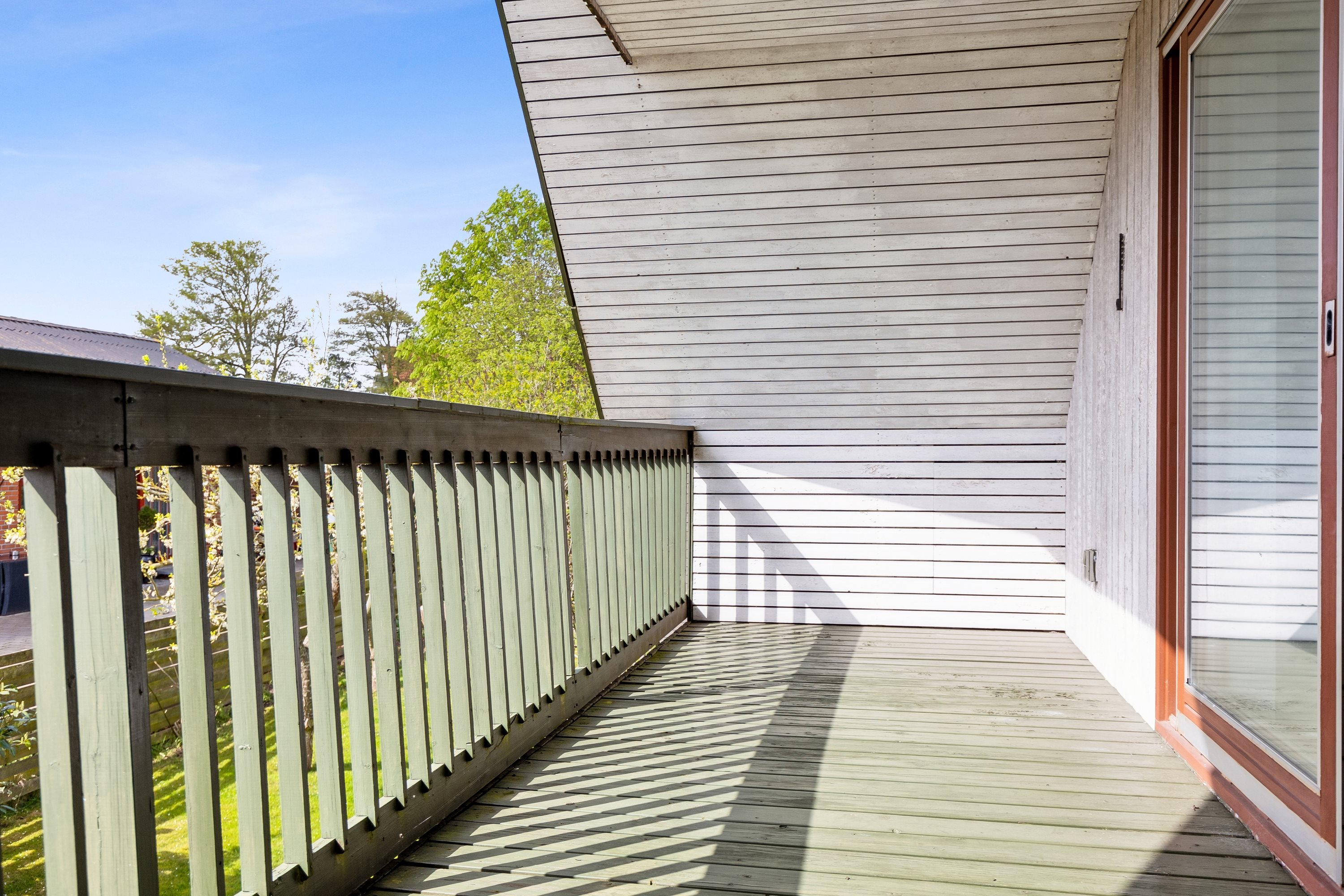 Fremhævet altan billede i fuldskærmstilstand. Billede af Vesterbjergvej 3, 4460 Snertinge