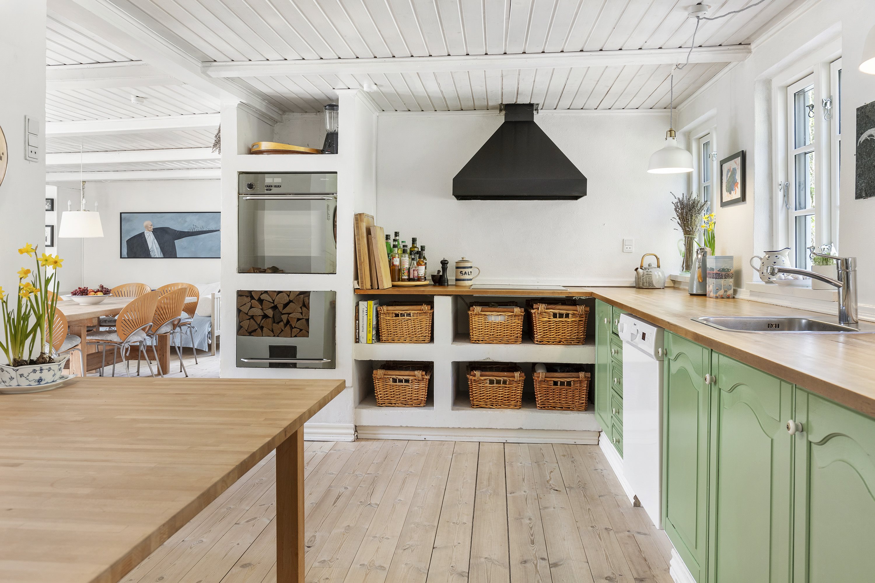 Fremhævet køkken billede i fuldskærmstilstand. Billede af Granvænget 25, Bjergby, 9800 Hjørring