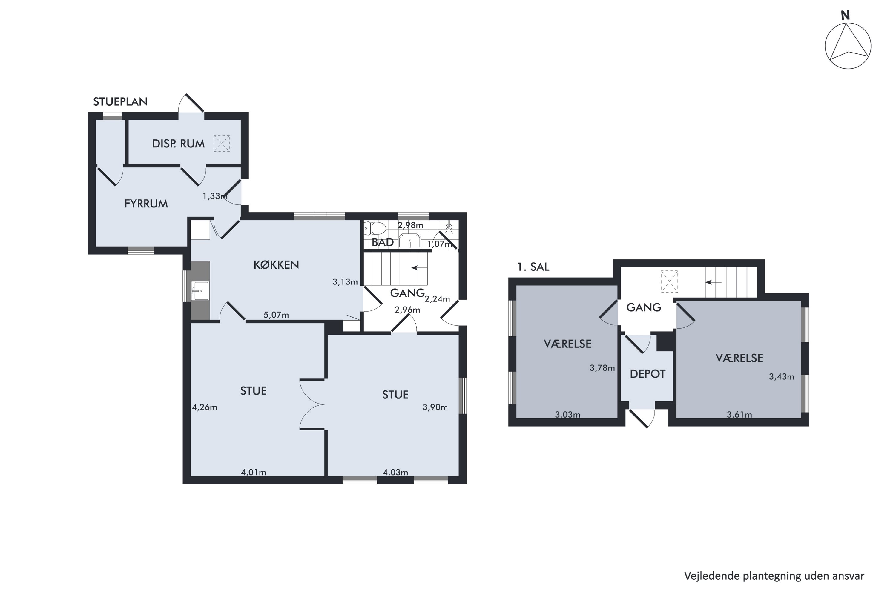 Plantegninger billede af Råhedevej 20, Råhede, 6760 Ribe