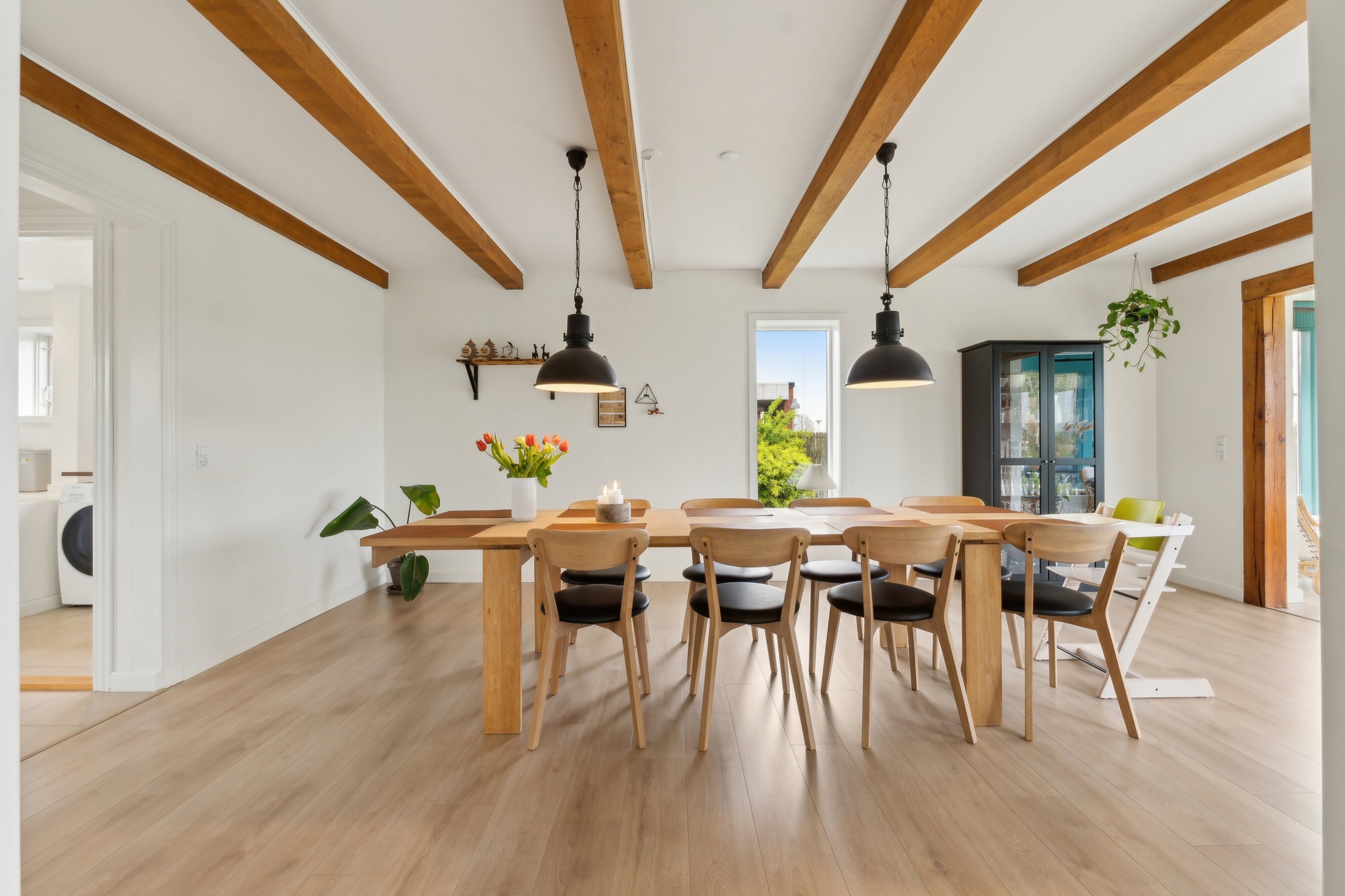 Fremhævet spisestue billede i fuldskærmstilstand. Billede af Nyborgvej 25, 5863 Ferritslev Fyn