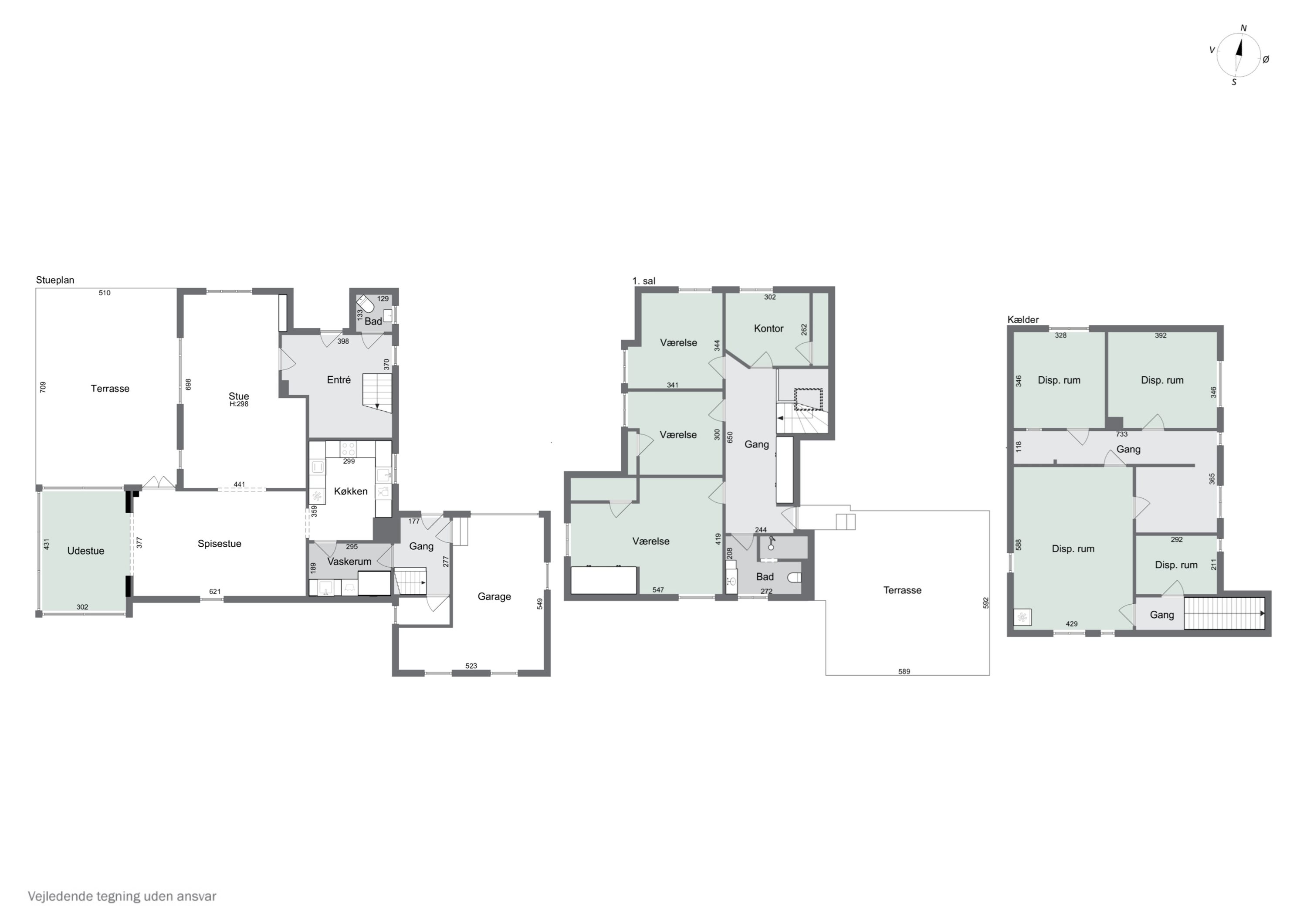 Plantegninger billede af Nyborgvej 25, 5863 Ferritslev Fyn