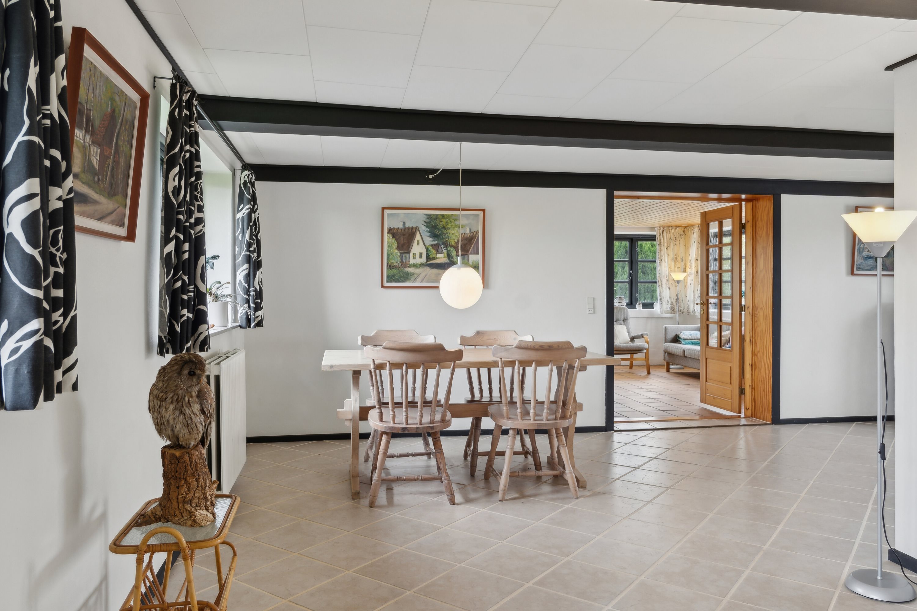 Fremhævet spisestue billede i fuldskærmstilstand. Billede af Skovballevej 44, Tåsinge, 5700 Svendborg