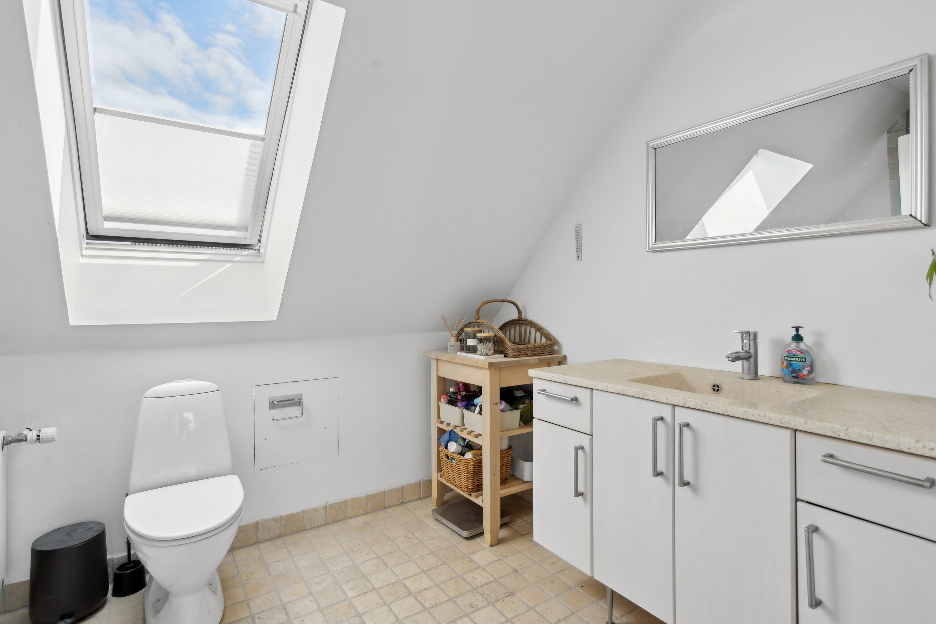 Fremhævet badeværelse billede i fuldskærmstilstand. Billede af Egernvænget 3, Brøderup, 4733 Tappernøje