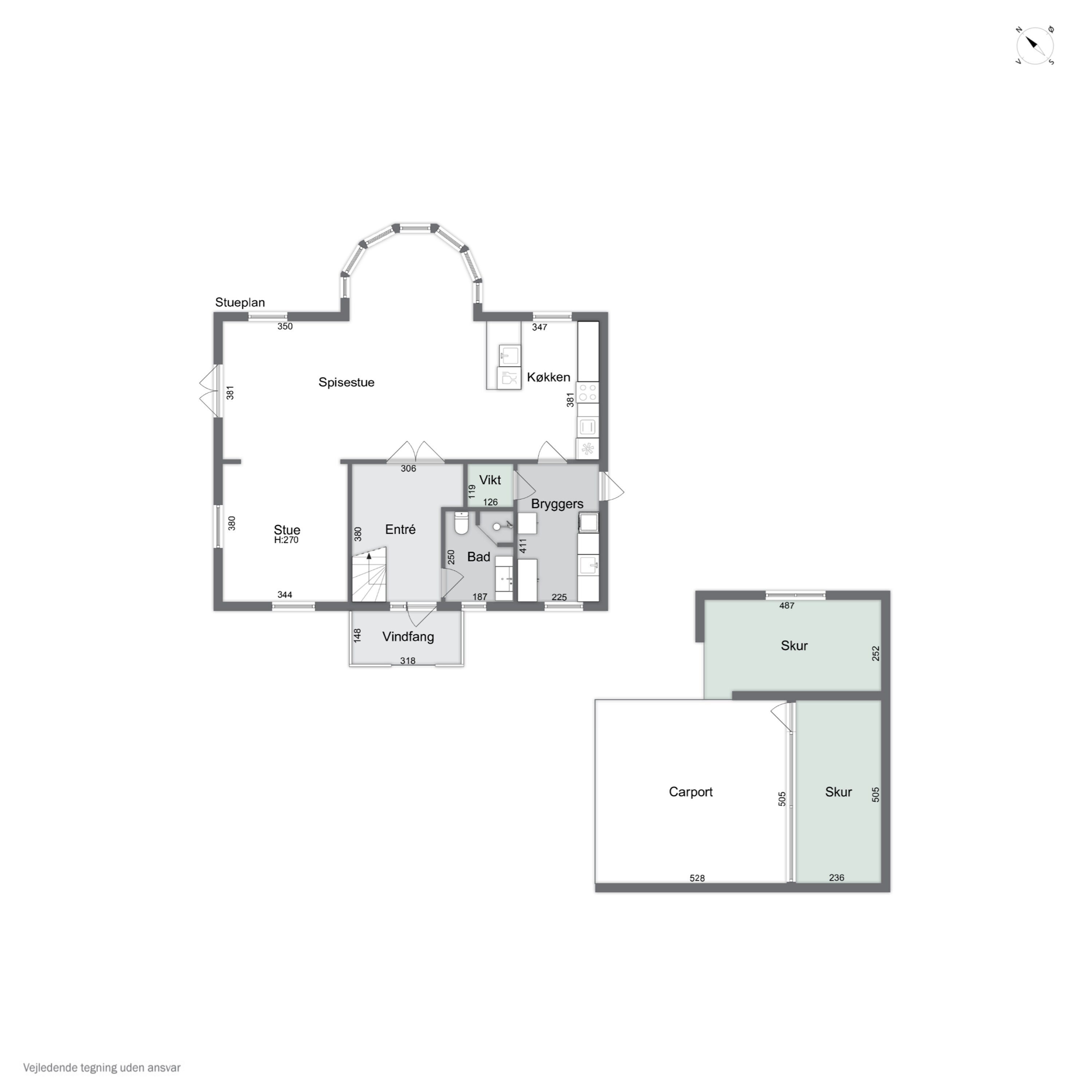 Plantegninger billede af Egernvænget 3, Brøderup, 4733 Tappernøje