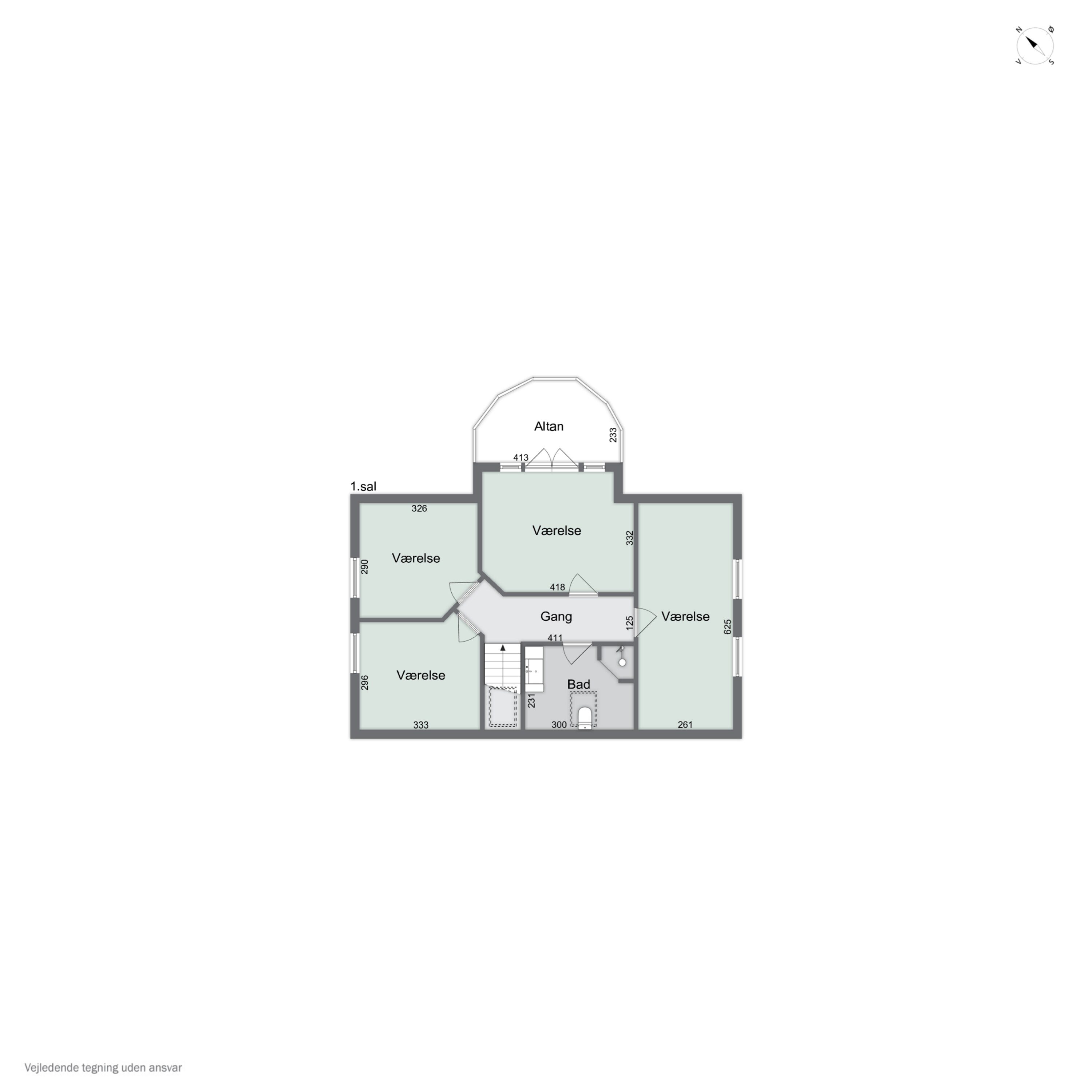 Plantegninger billede af Egernvænget 3, Brøderup, 4733 Tappernøje