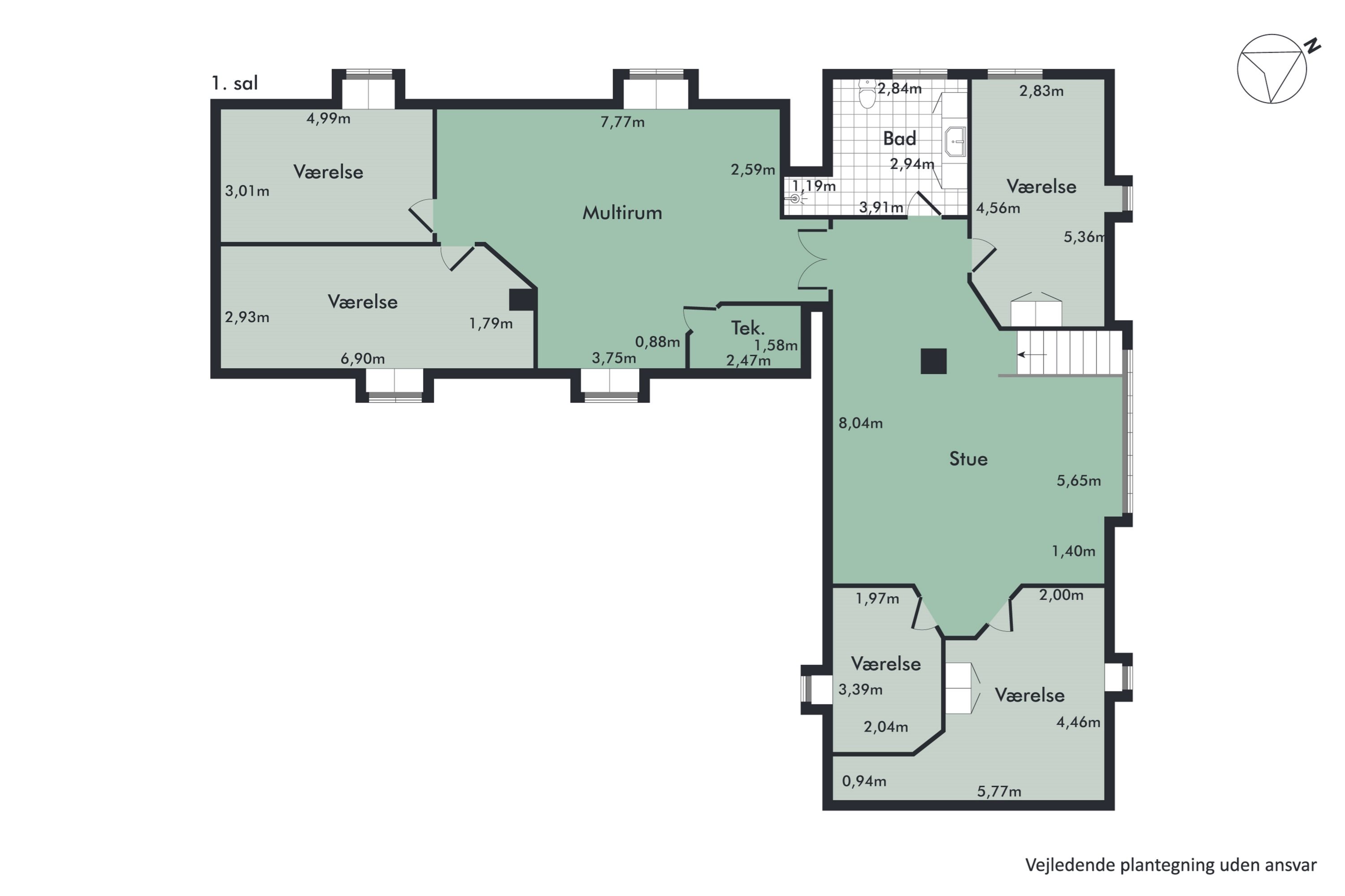 Plantegninger billede af Viborgvej 316, Korsbakken, 7840 Højslev
