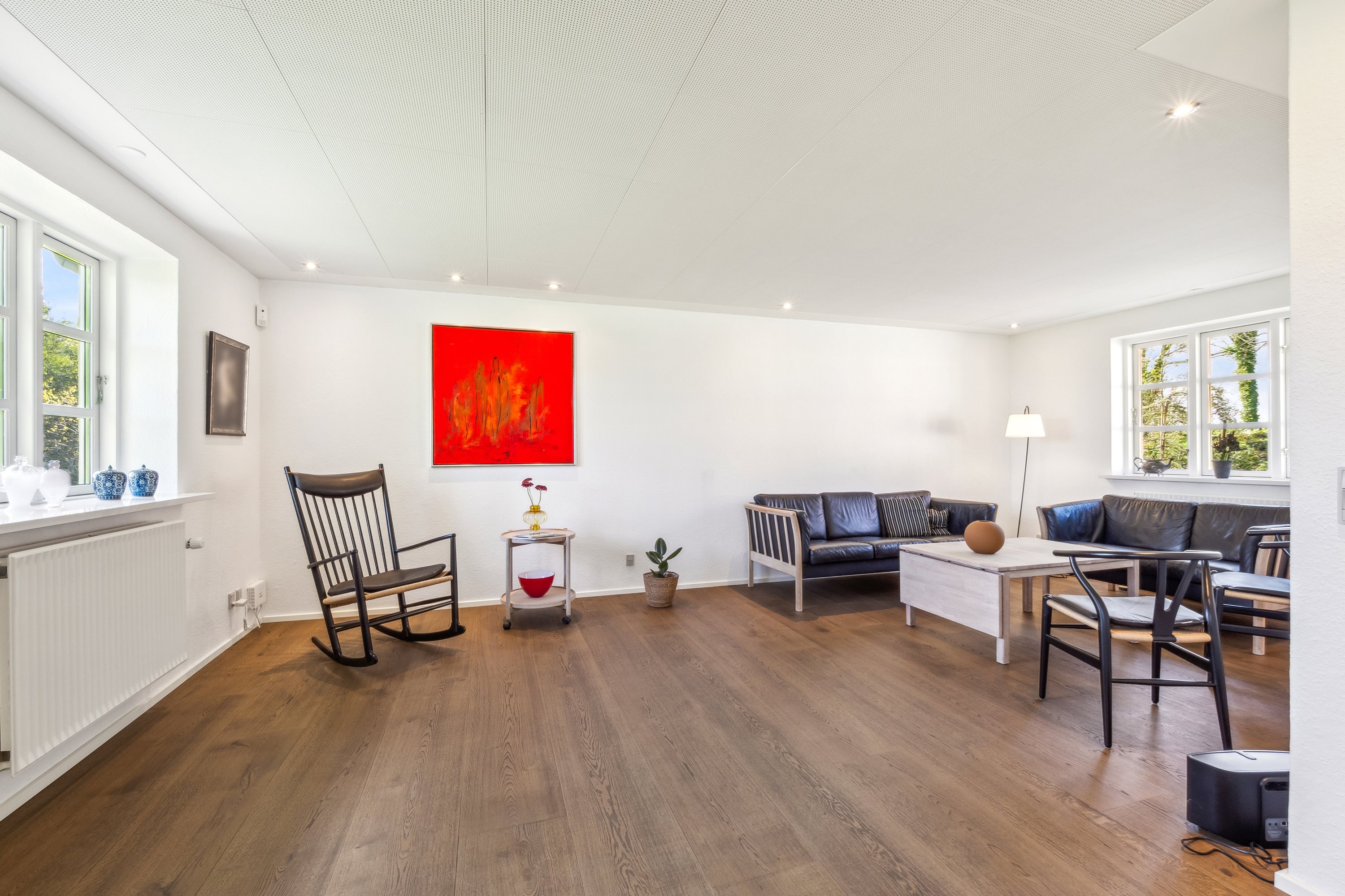 Fremhævet stue billede i fuldskærmstilstand. Billede af Viborgvej 316, Korsbakken, 7840 Højslev