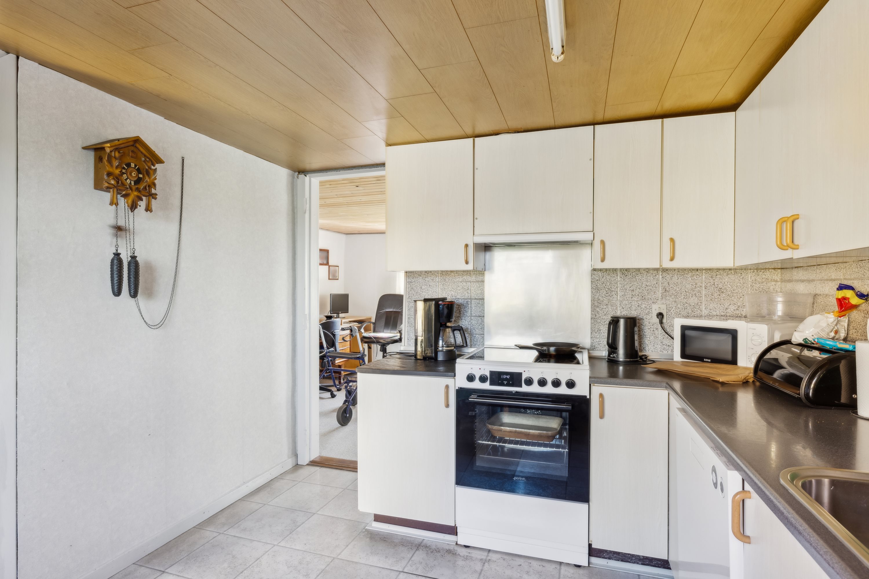 Fremhævet køkken billede i fuldskærmstilstand. Billede af Fuglebækvej 34, Sønder Homå, 8570 Trustrup