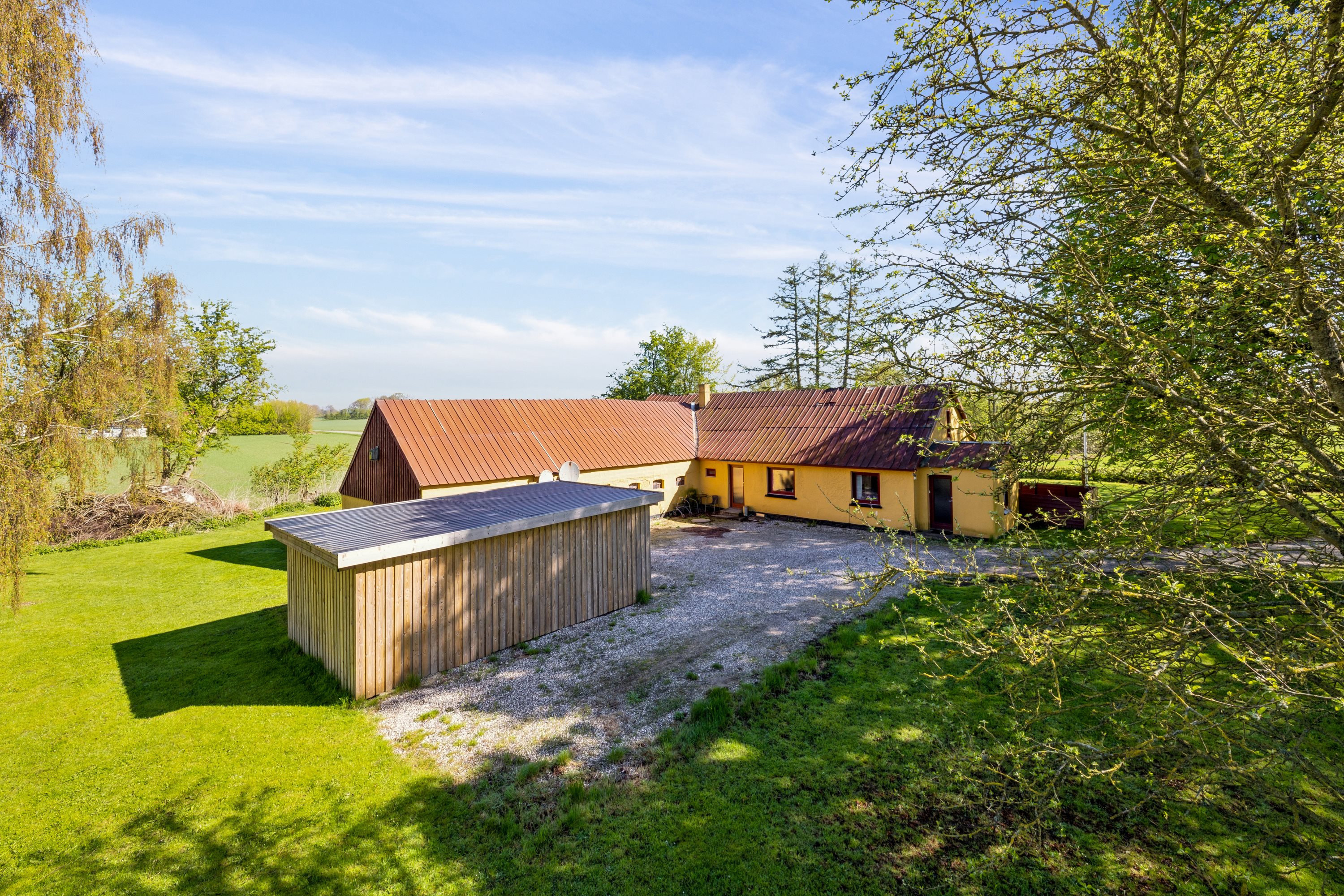 Miniaturebillede 1: ejendom 1. Billede af Fuglebækvej 34, Sønder Homå, 8570 Trustrup