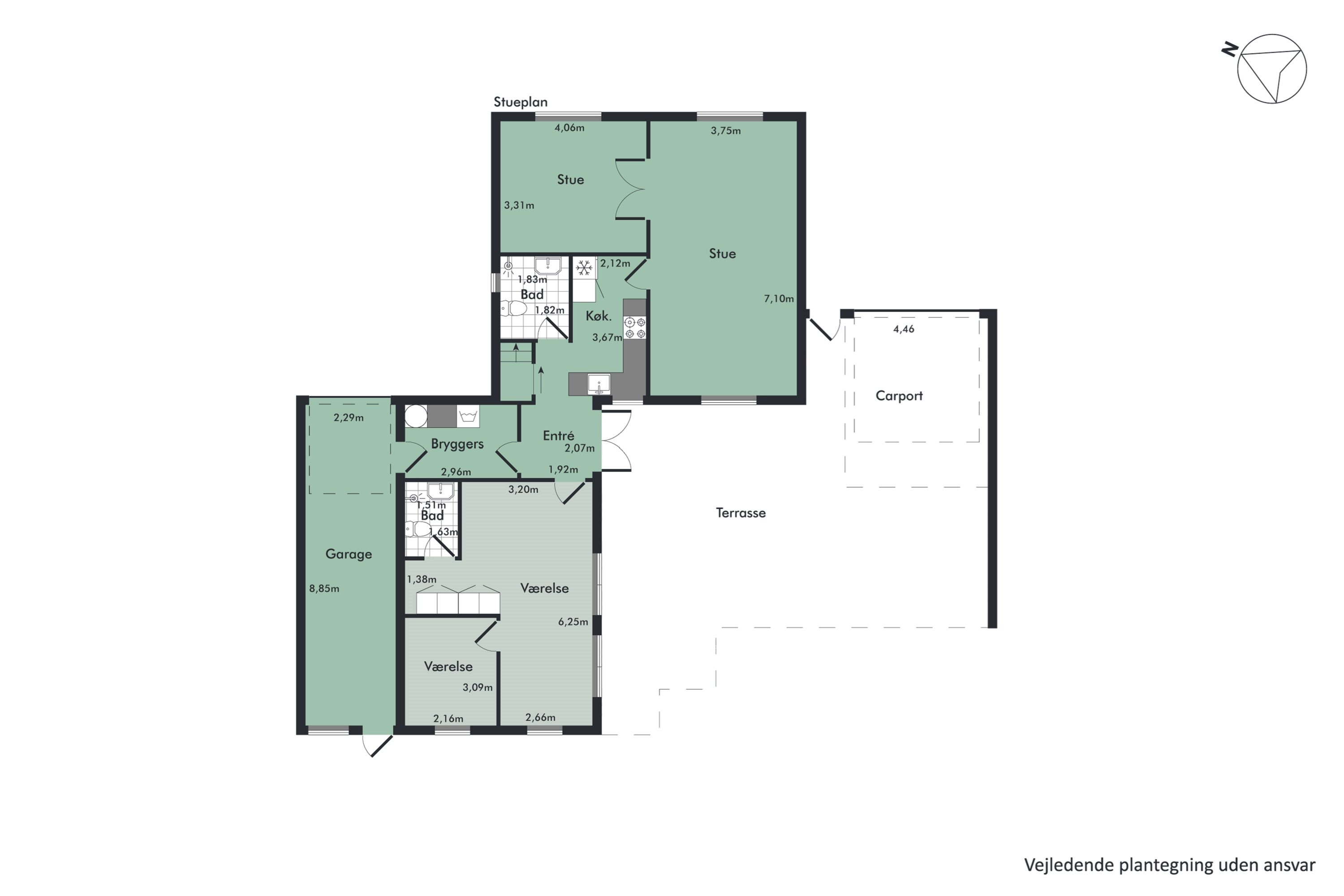 Plantegninger billede af Brårupvej 76, 7800 Skive
