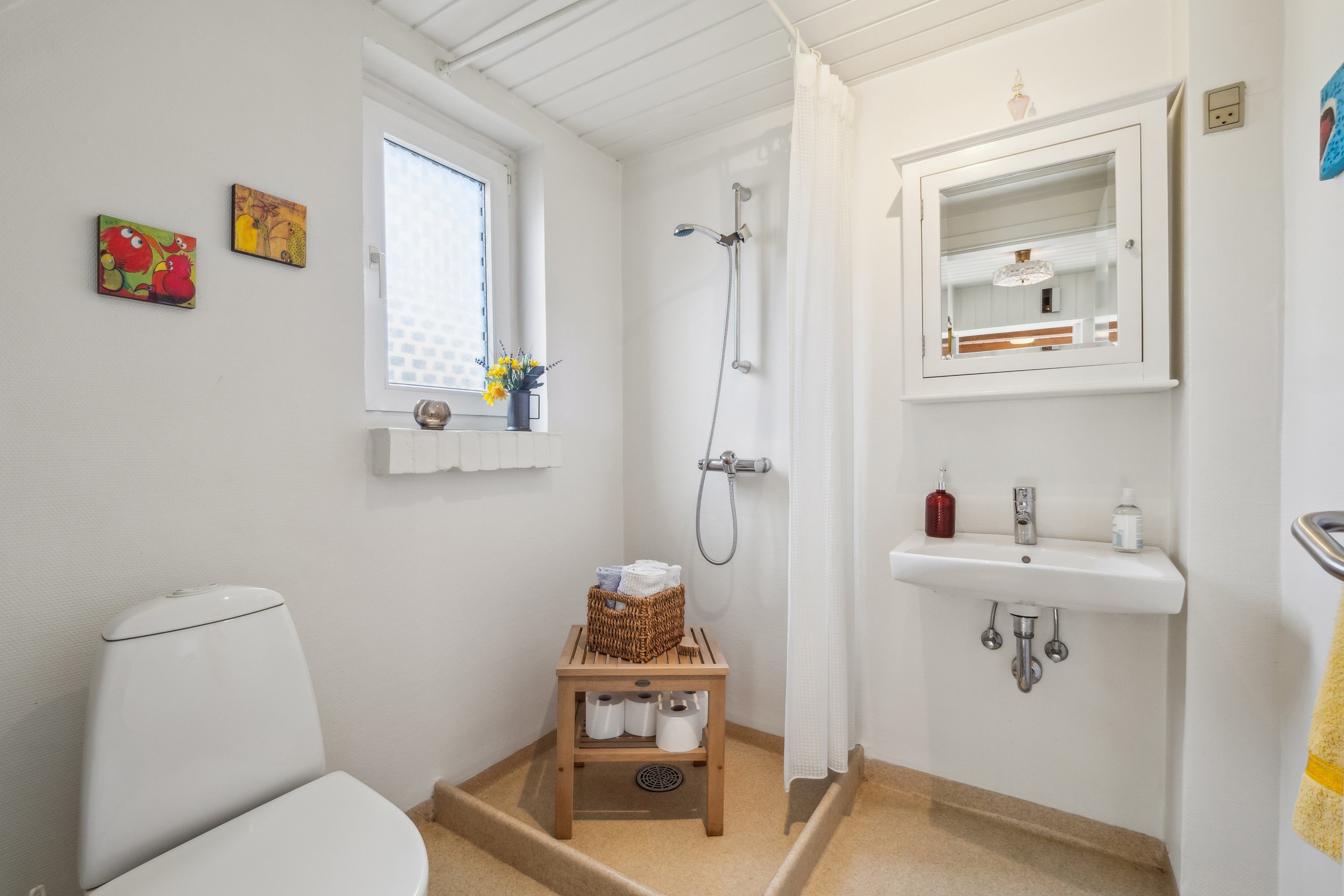 Fremhævet badeværelse billede i fuldskærmstilstand. Billede af Brårupvej 76, 7800 Skive