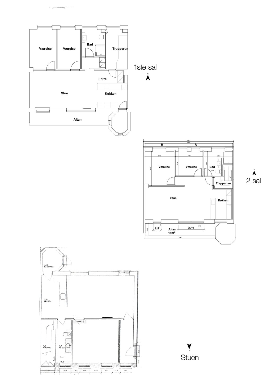 Plantegninger billede af Oldenborggade 22, 7000 Fredericia