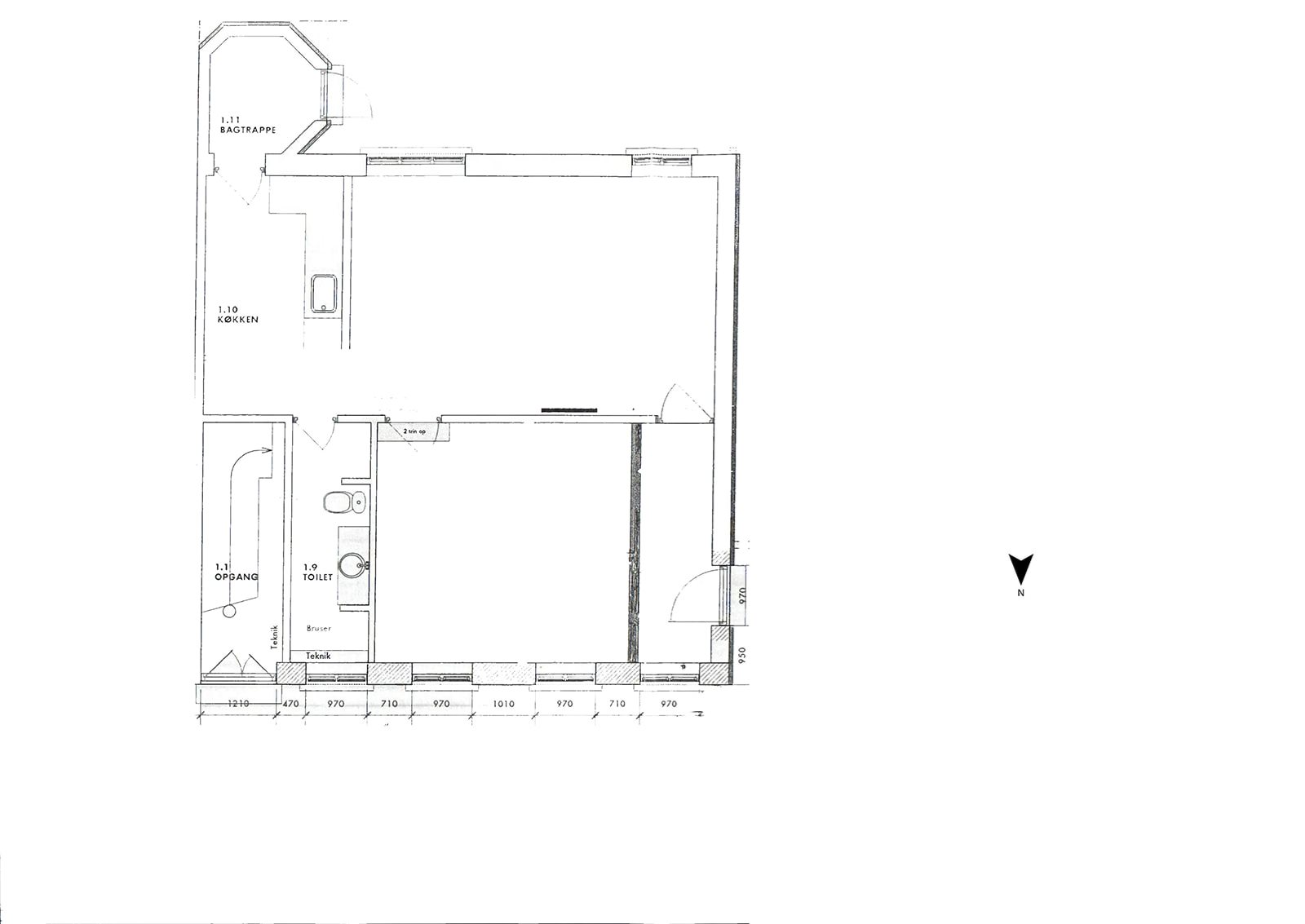 Plantegninger billede af Oldenborggade 22, 7000 Fredericia