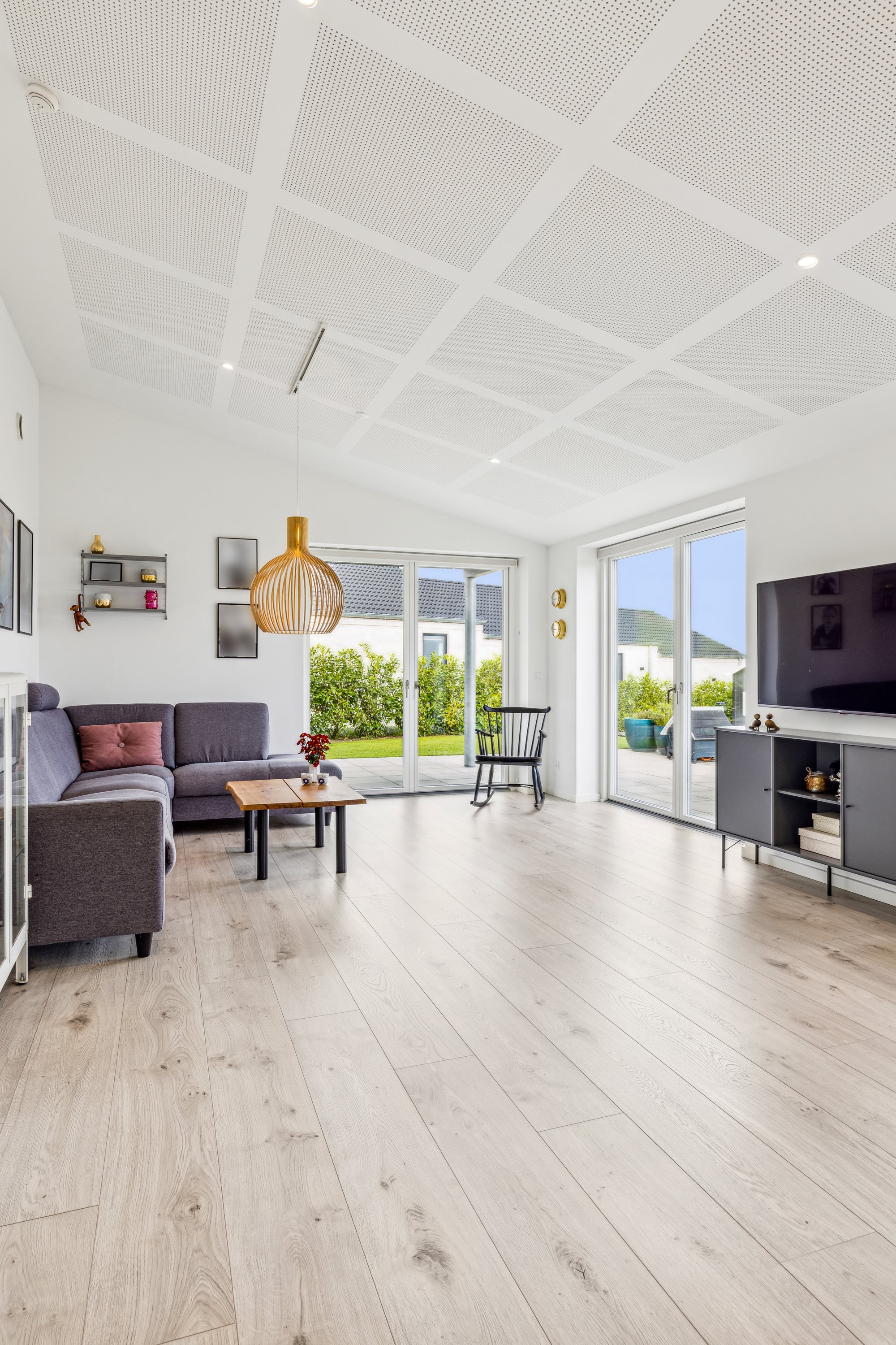 Fremhævet stue billede i fuldskærmstilstand. Billede af Kappelgårdparken 3, 8410 Rønde