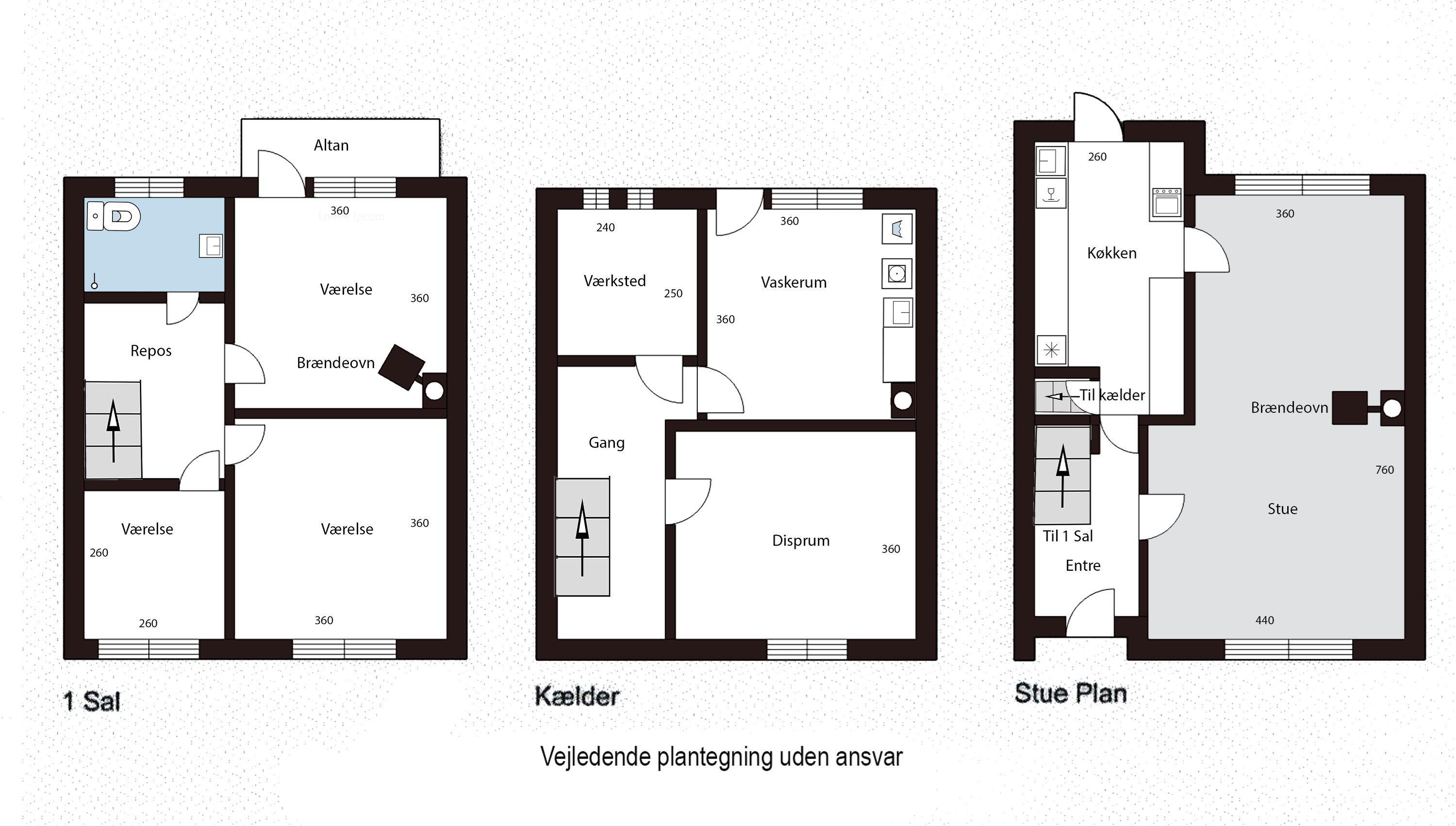 Plantegninger billede af Toftevej 5, 5610 Assens