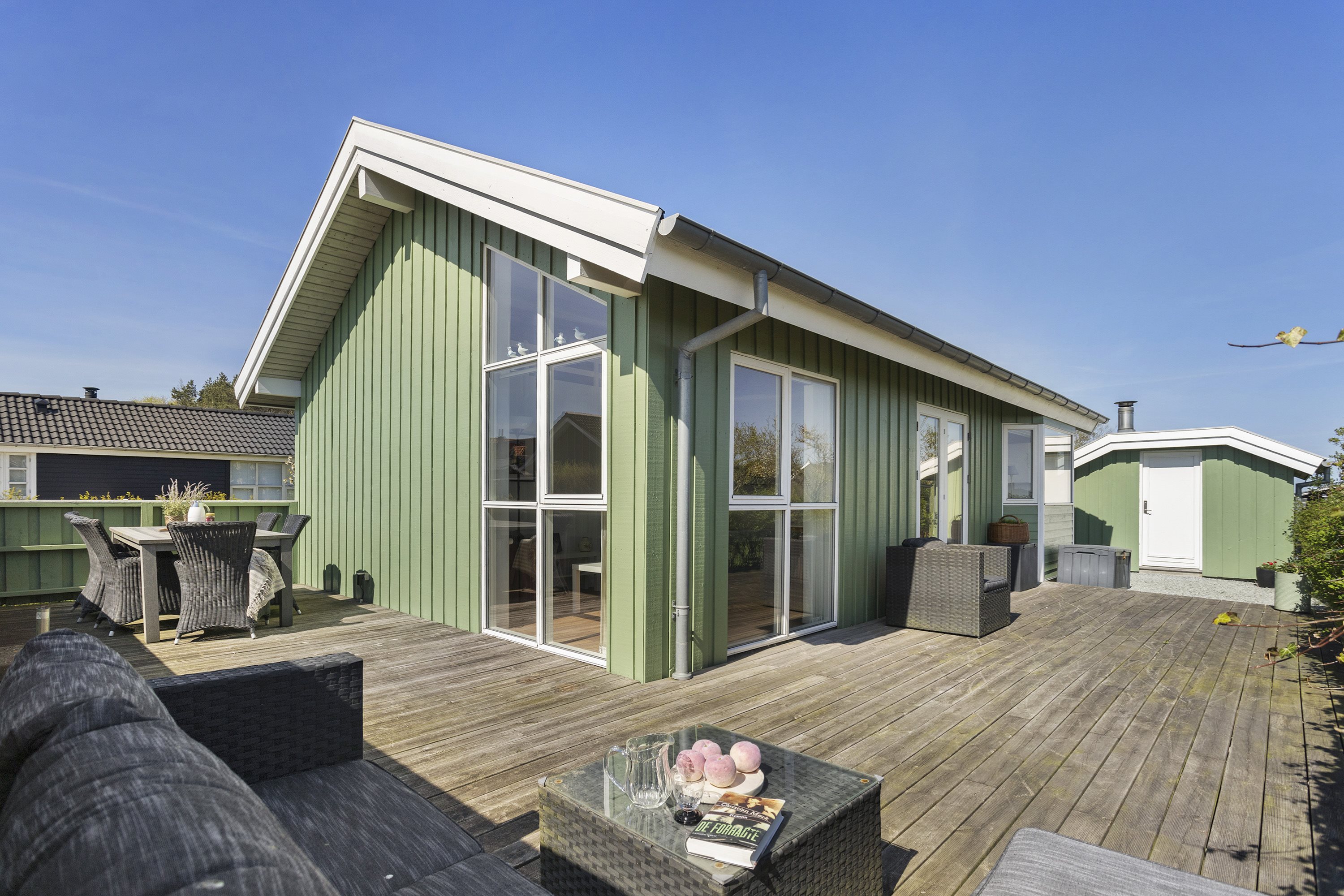 Miniaturebillede 1: terrasse. Billede af Maagevej 1, 9300 Sæby