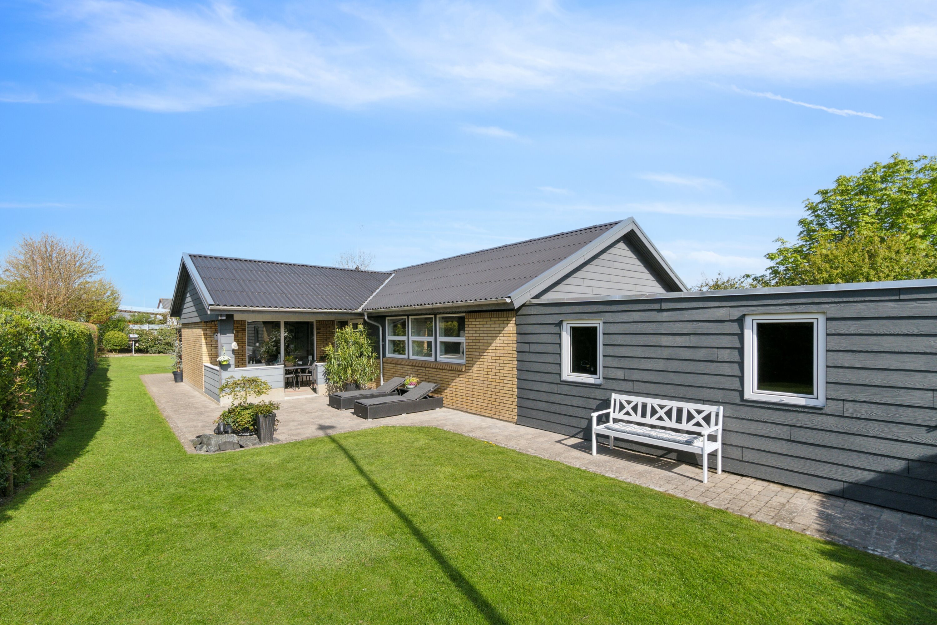 Miniaturebillede 1: set fra haven. Billede af Højtofte 22, 7760 Hurup Thy