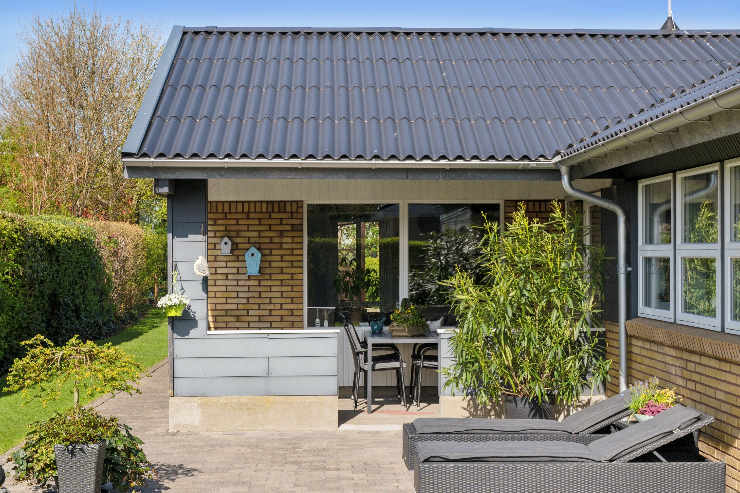 Fremhævet set fra vejen billede i fuldskærmstilstand. Billede af Højtofte 22, 7760 Hurup Thy