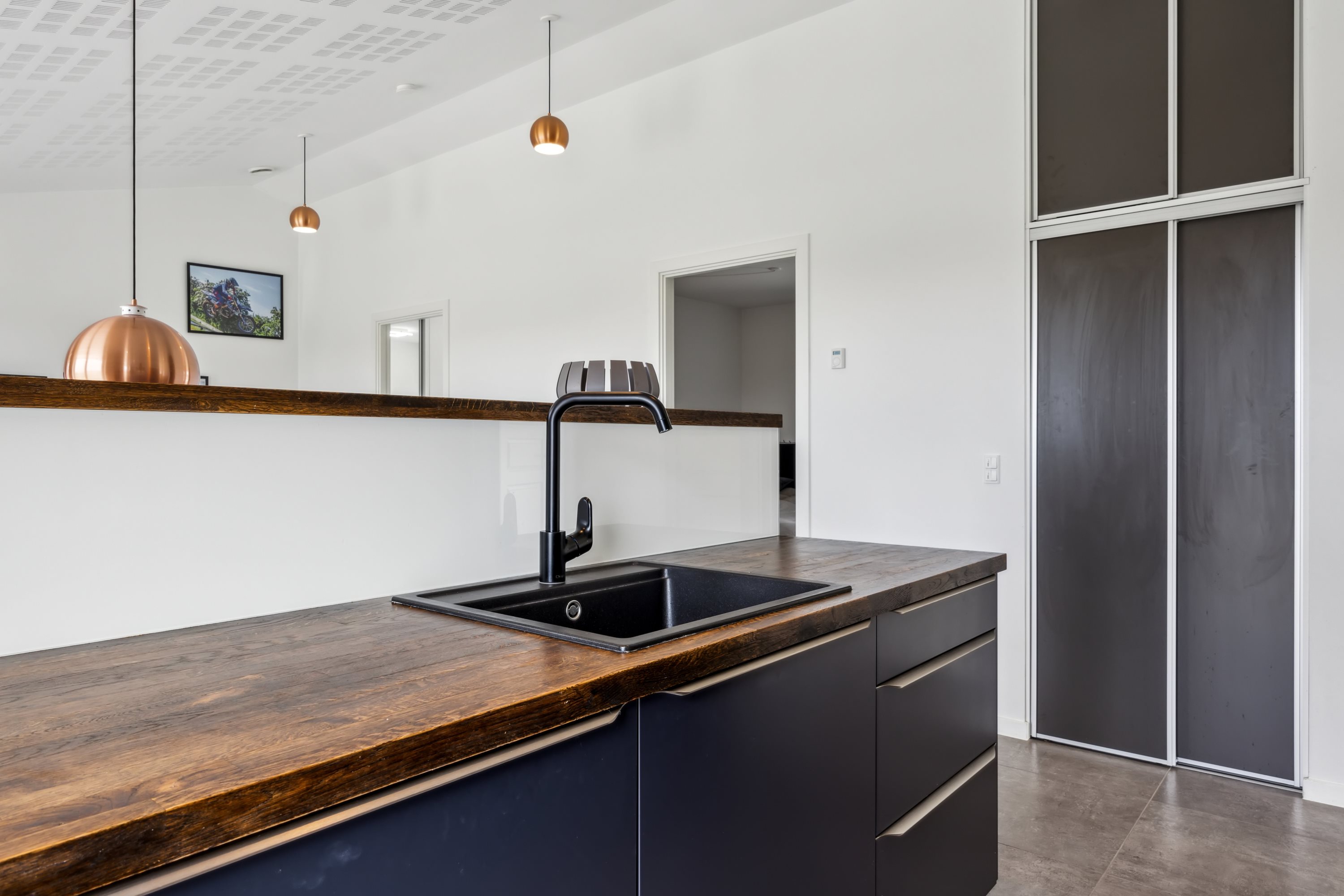 Fremhævet køkken billede i fuldskærmstilstand. Billede af Kildebrøndevej 34A, 2670 Greve