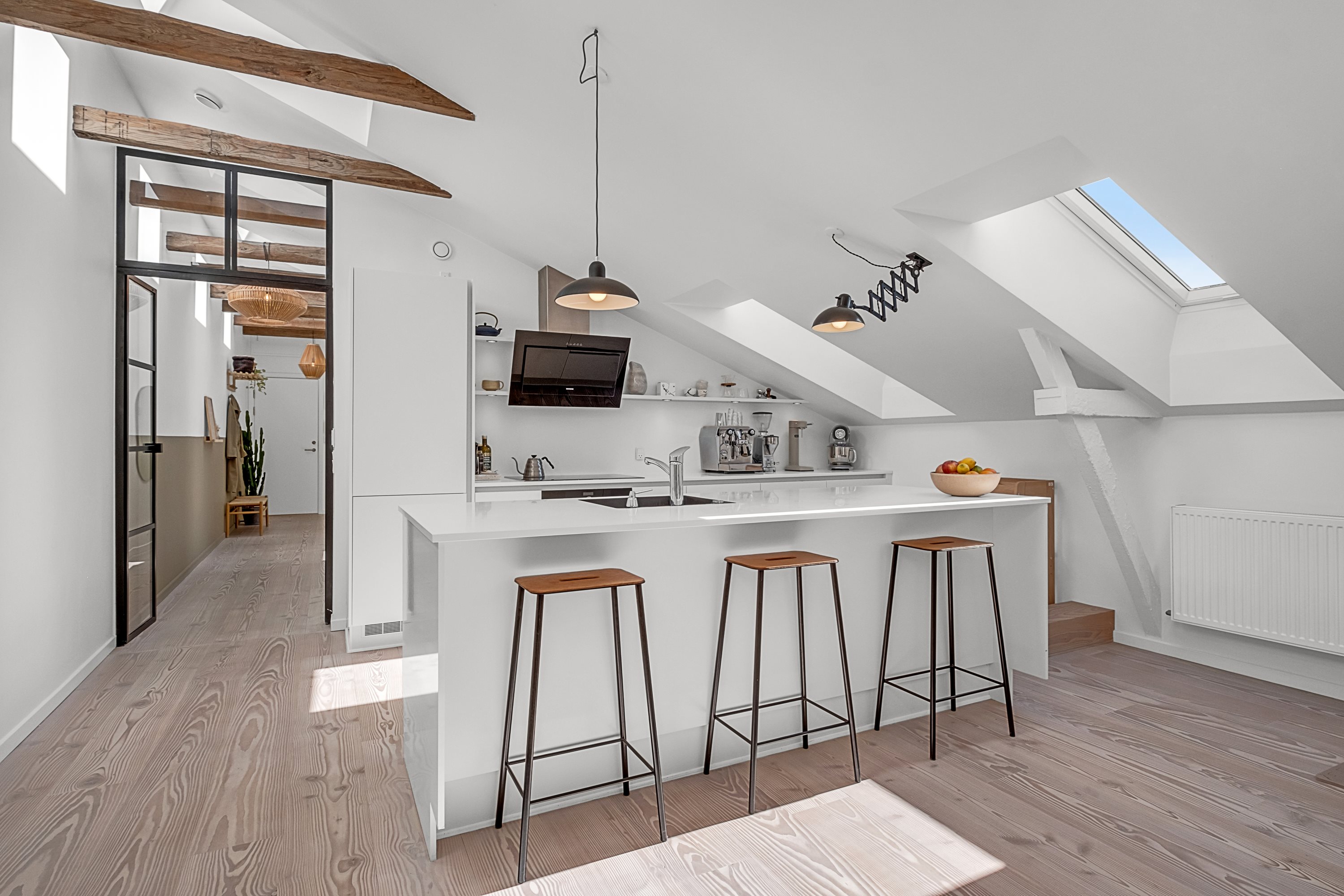 Fremhævet køkken alrum billede i fuldskærmstilstand. Billede af Grønnegade 77B, 5. tv., 8000 Aarhus C