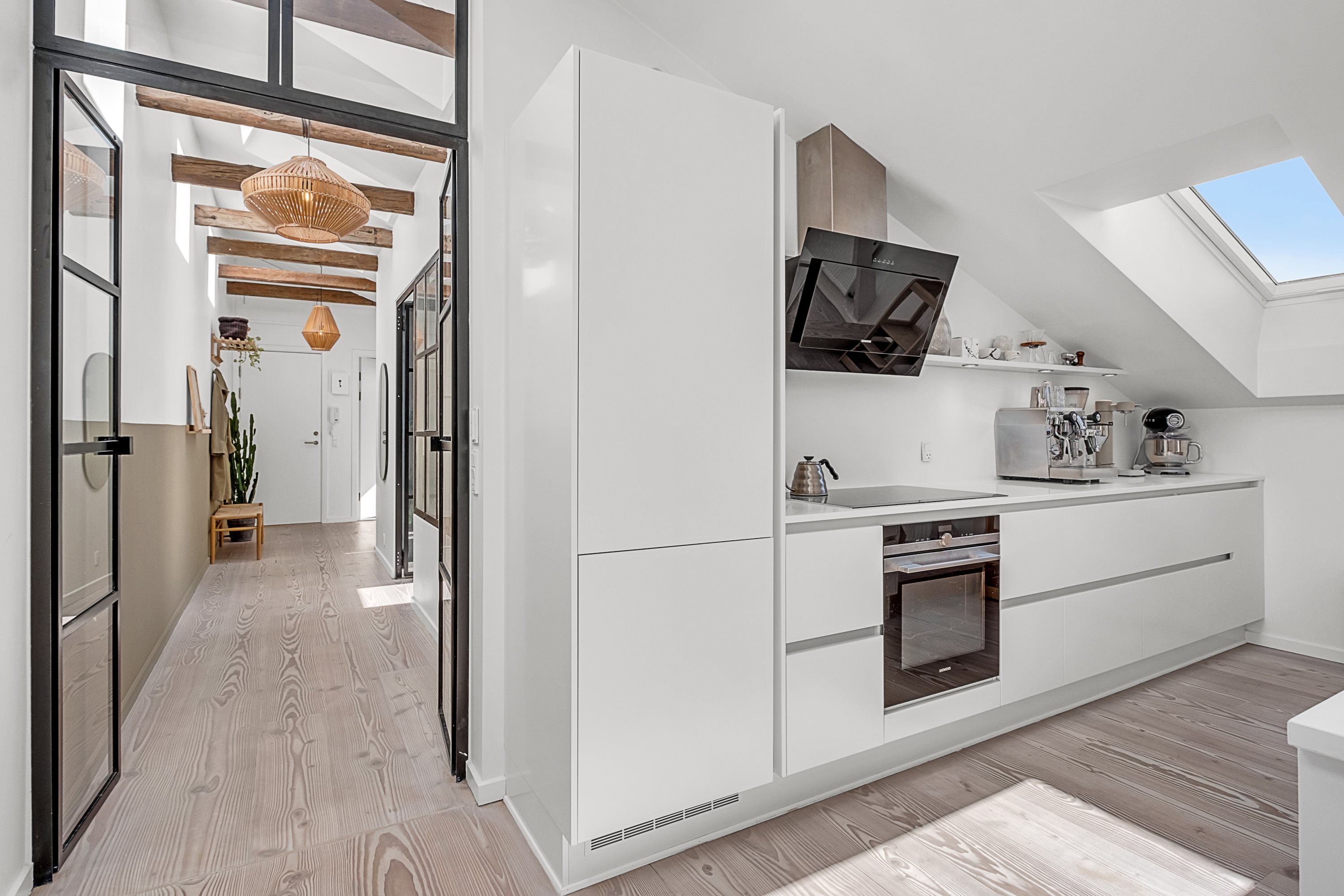 Fremhævet køkken alrum billede i fuldskærmstilstand. Billede af Grønnegade 77B, 5. tv., 8000 Aarhus C