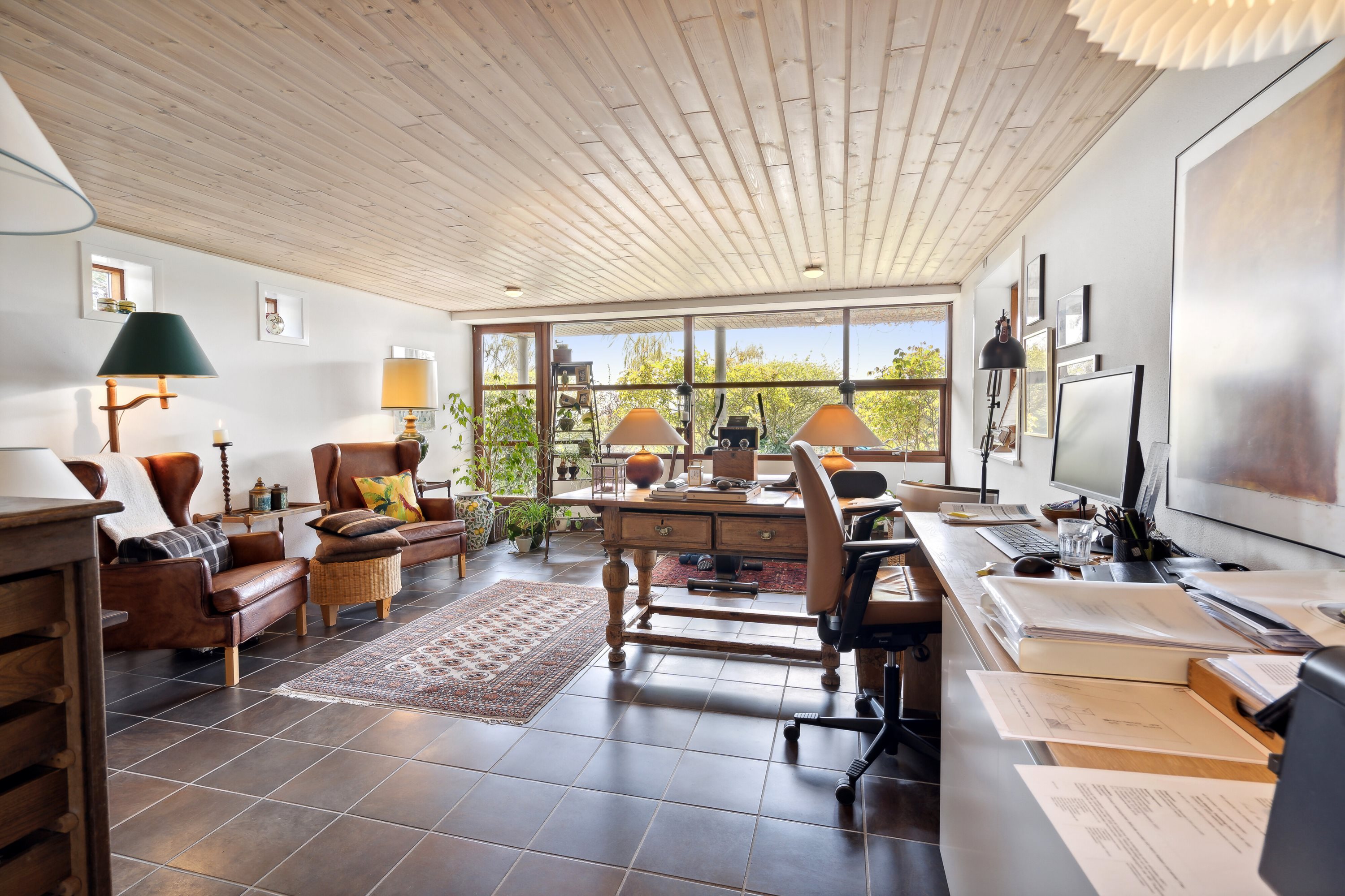 Fremhævet stue billede i fuldskærmstilstand. Billede af Dyrhave 67, 6200 Aabenraa