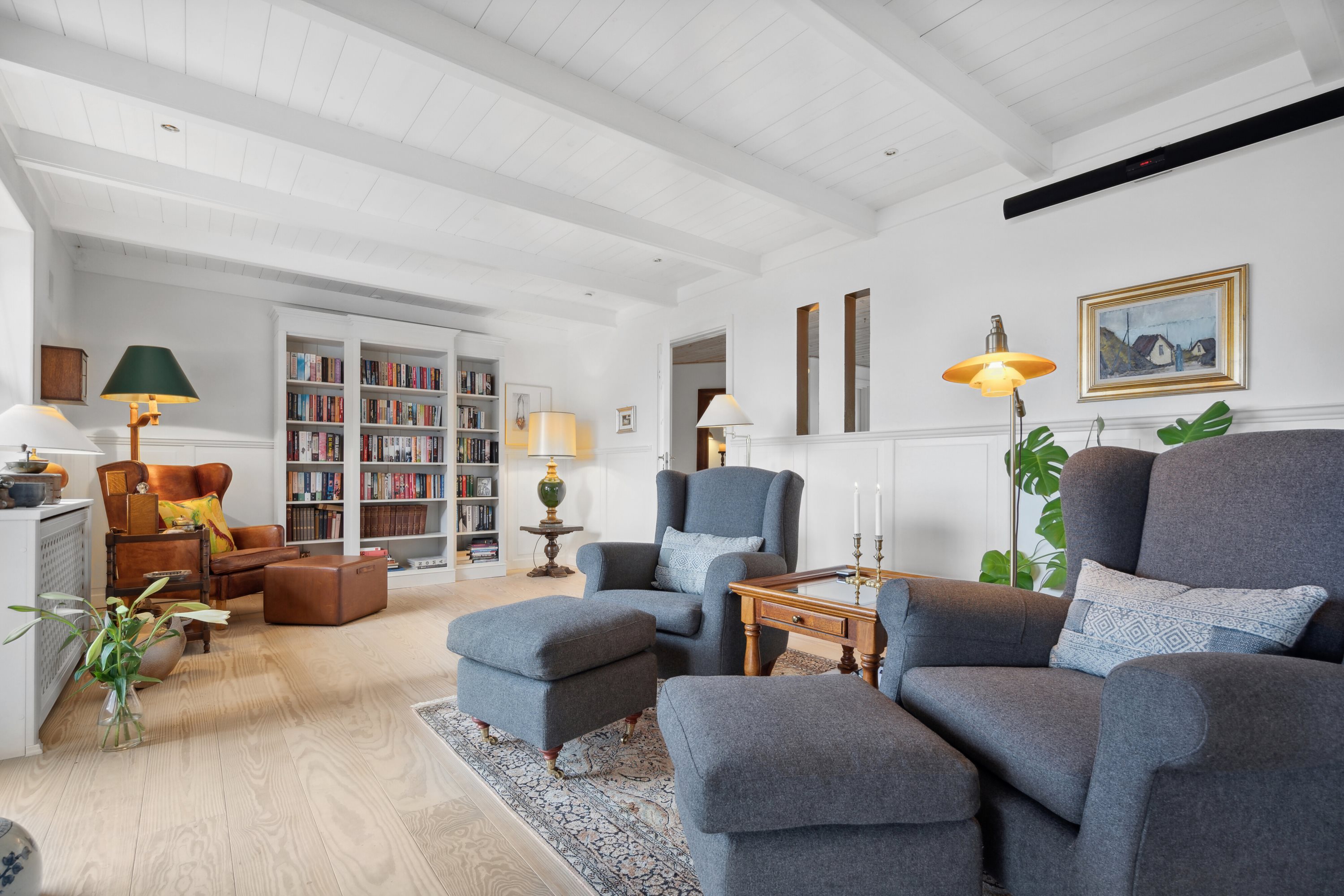 Fremhævet stue billede i fuldskærmstilstand. Billede af Dyrhave 67, 6200 Aabenraa