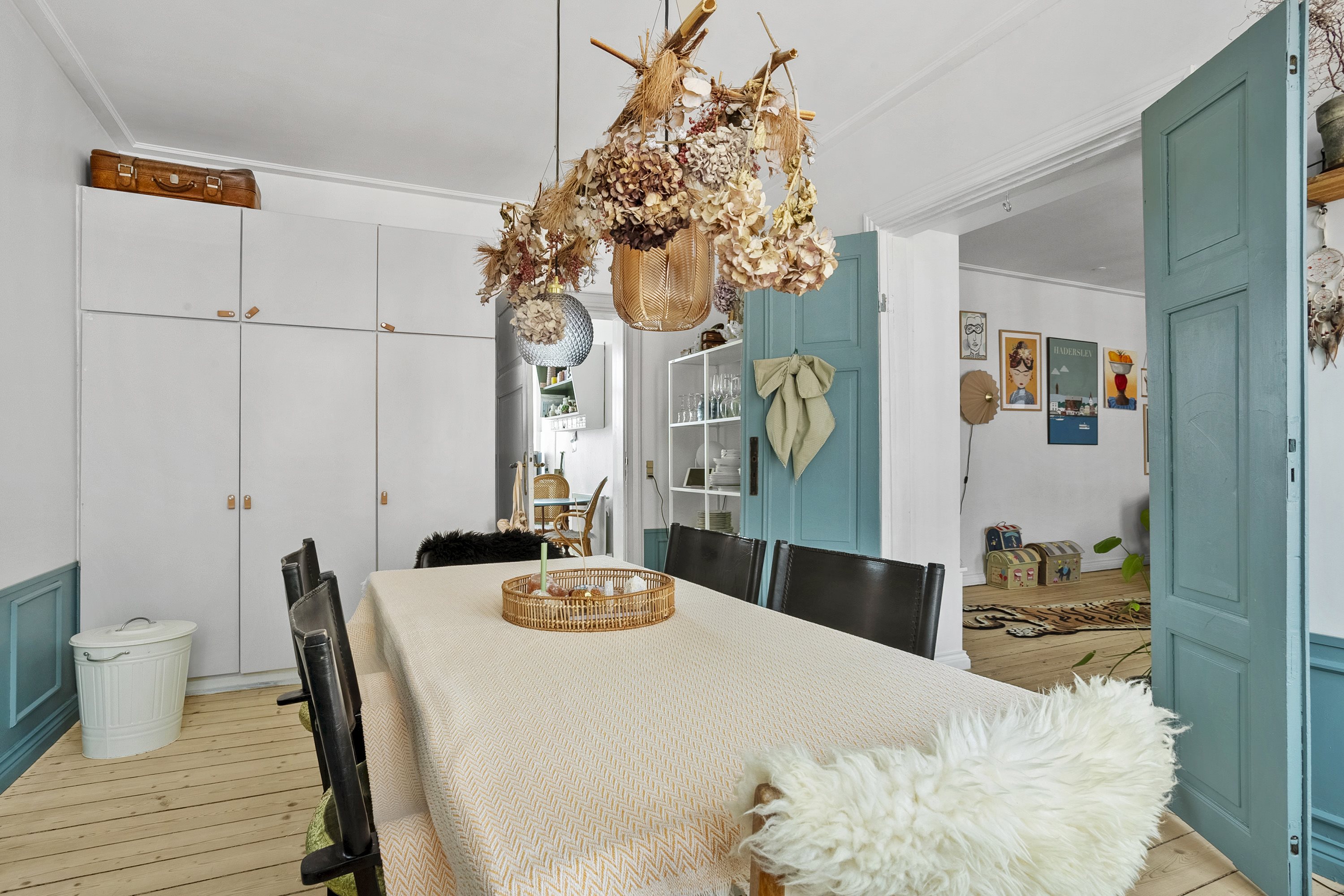 Fremhævet spisestue billede i fuldskærmstilstand. Billede af Naffet 30, 2. th., 6100 Haderslev