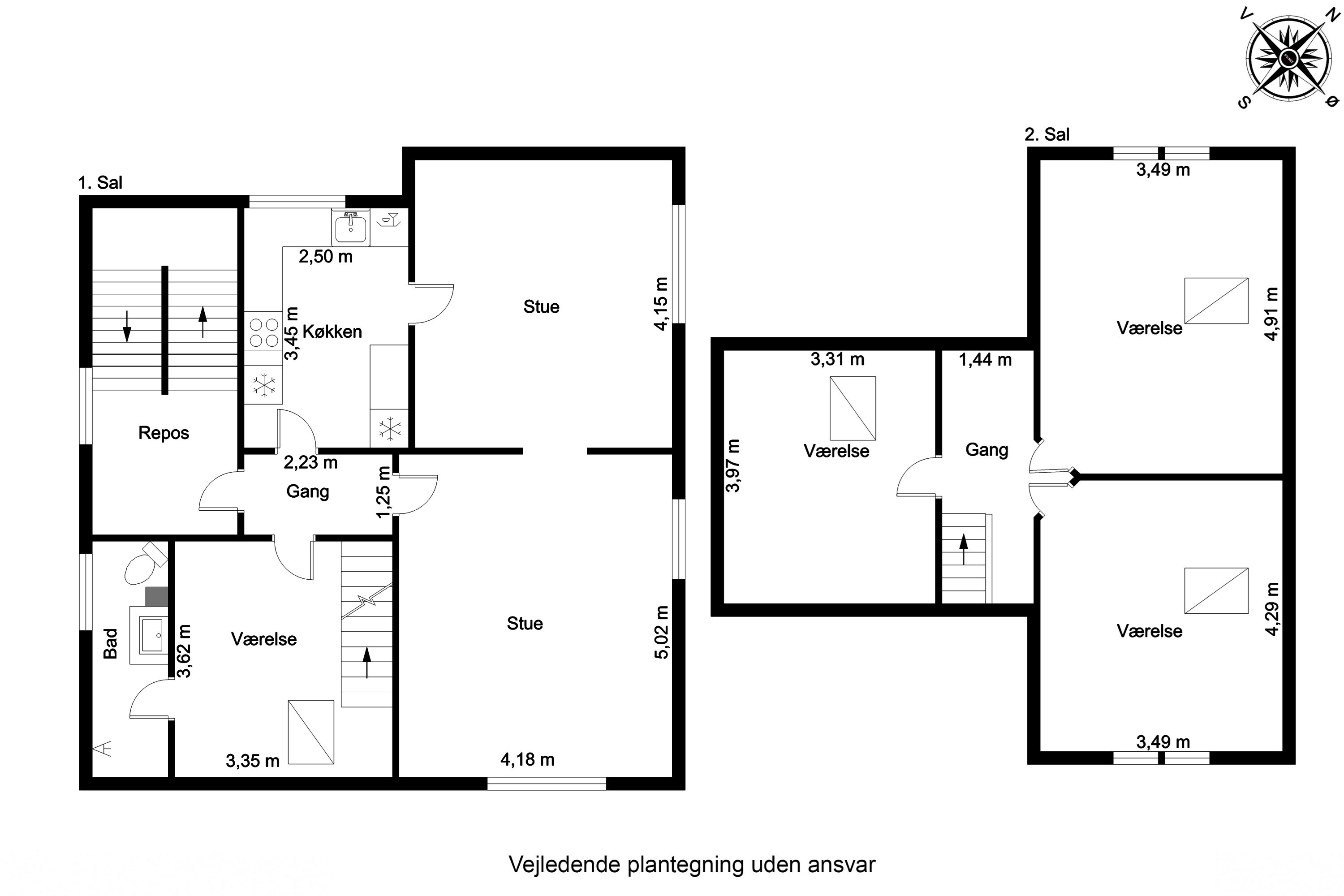 Plantegninger billede af Fasanvej 25, 1., 5230 Odense M
