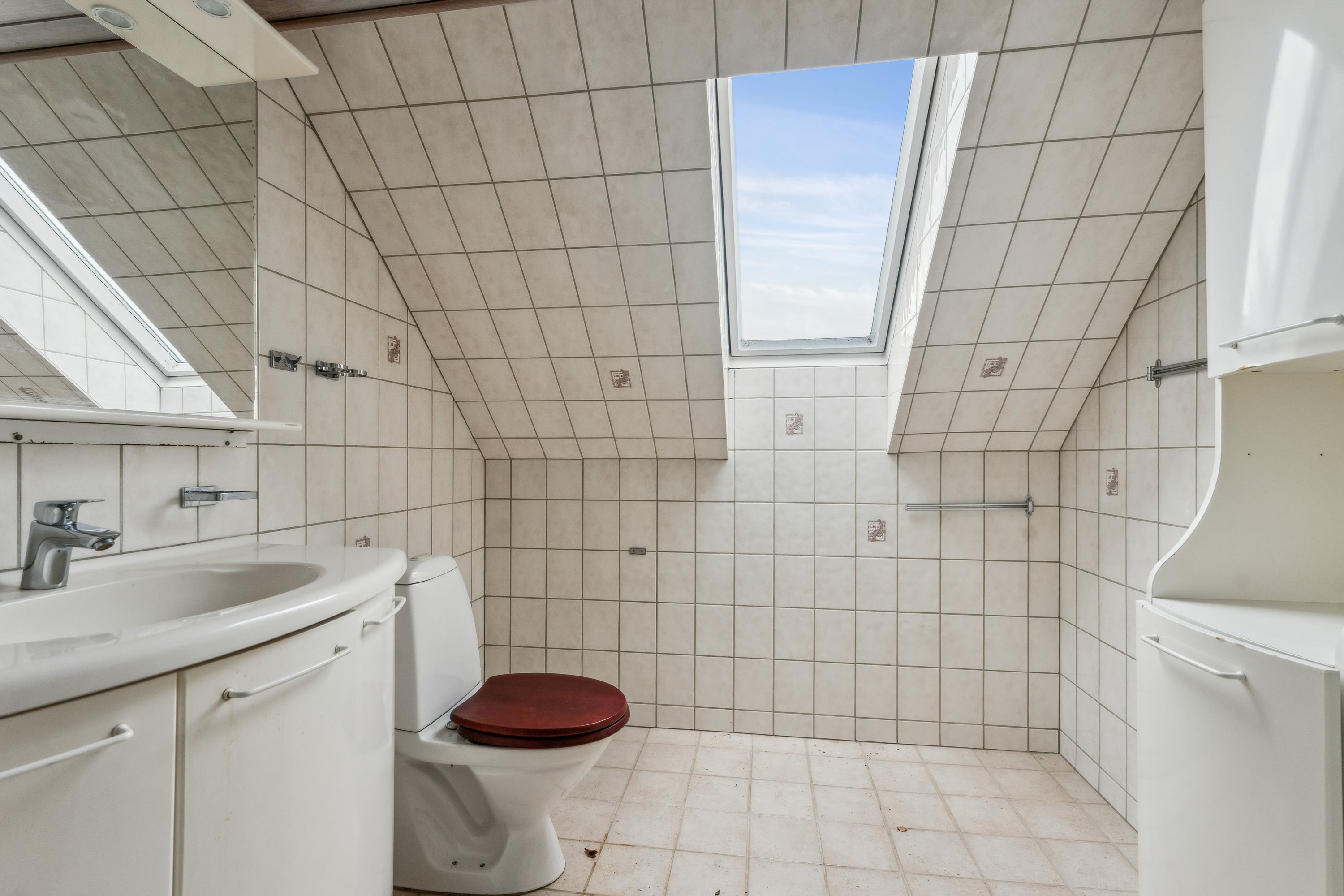 Fremhævet badeværelse billede i fuldskærmstilstand. Billede af Udbyhøjvej 176, Dronningborg, 8930 Randers NØ