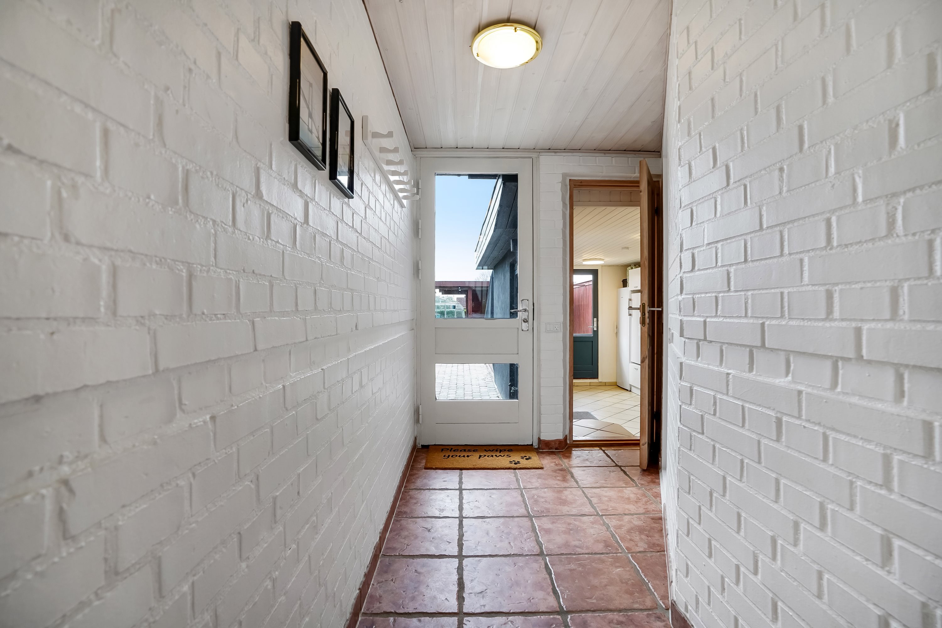 Fremhævet entré billede i fuldskærmstilstand. Billede af Sydtoften 1, 7160 Tørring