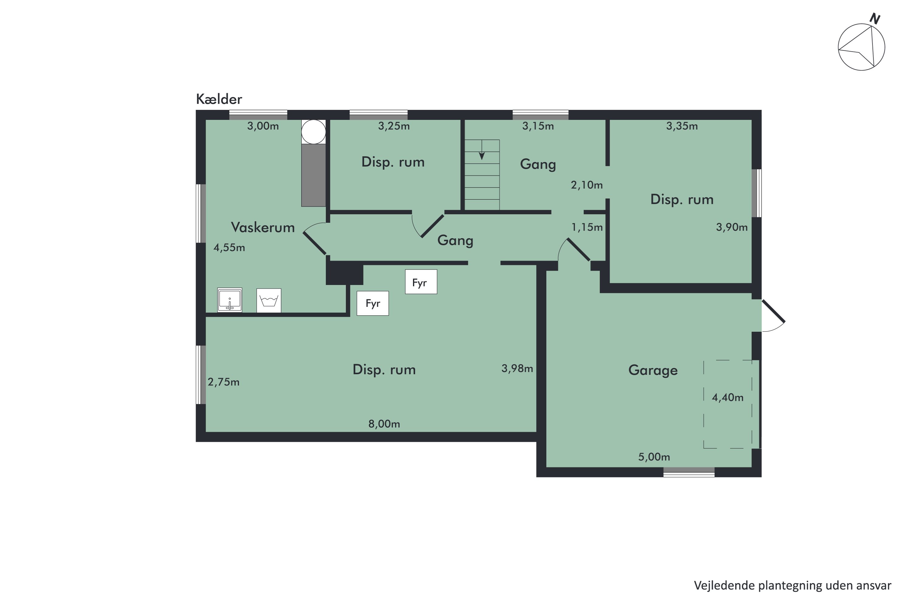 Plantegninger billede af Kildevej 5, Lundby, 9240 Nibe