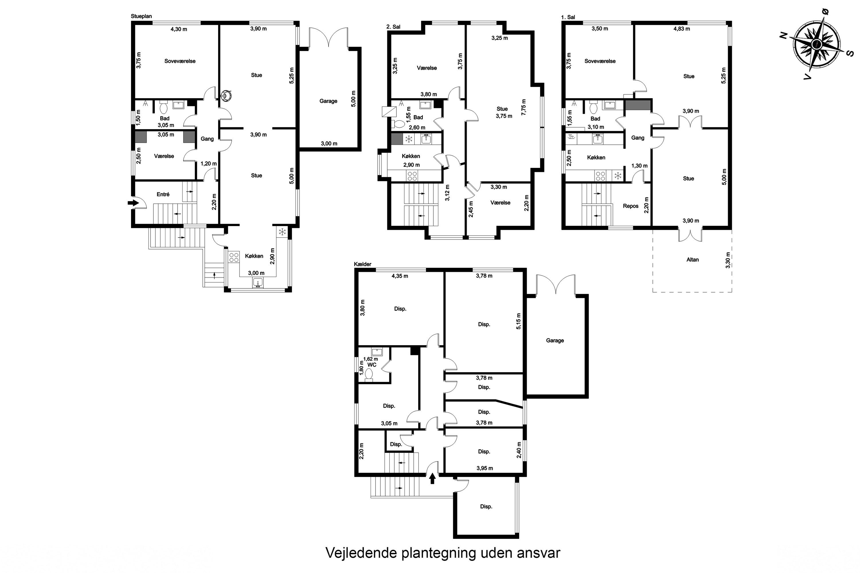 Plantegninger billede af Læssøegade 155, 5230 Odense M