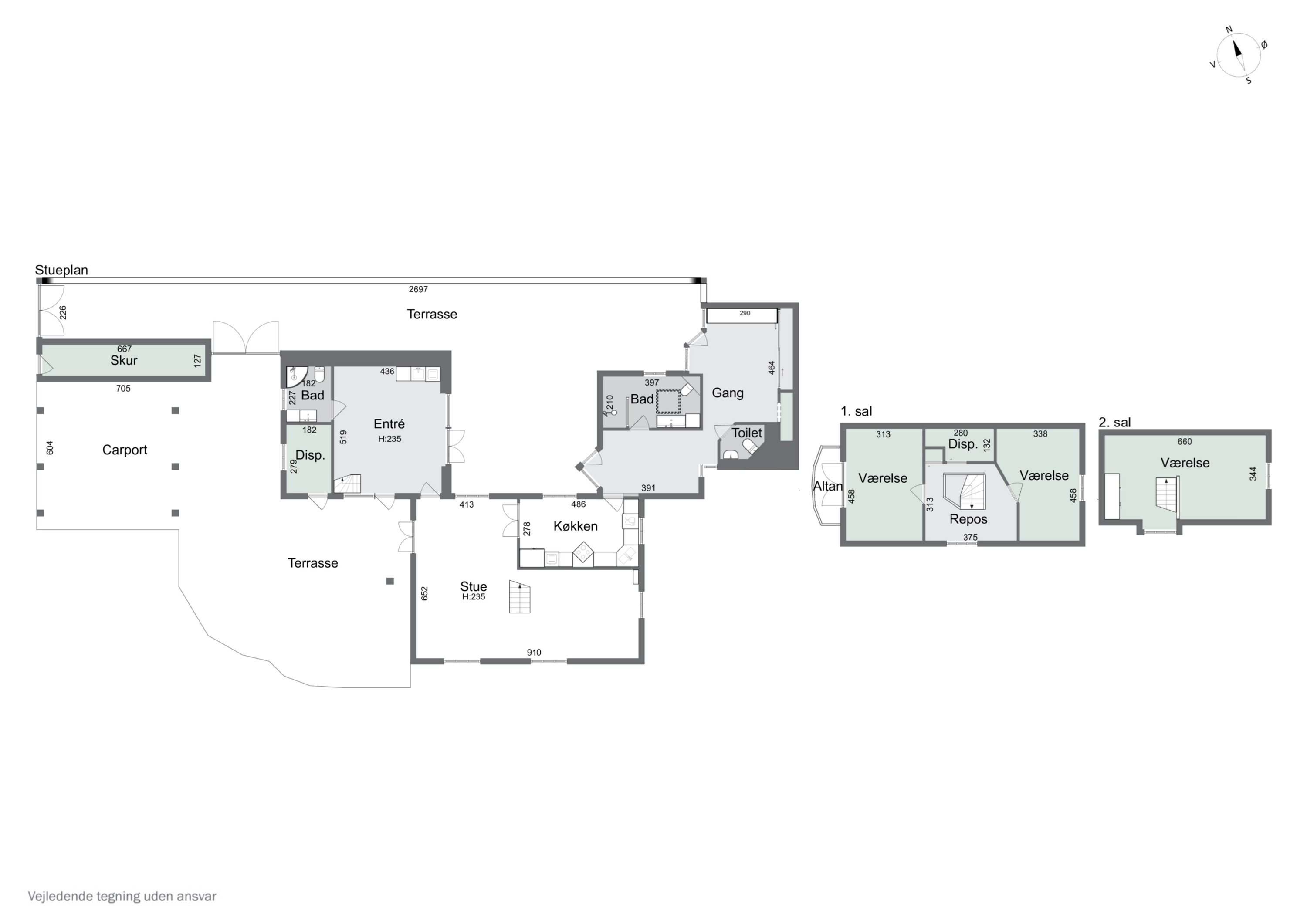 Plantegninger billede af Landervejen 11, Reersø Str, 4281 Gørlev