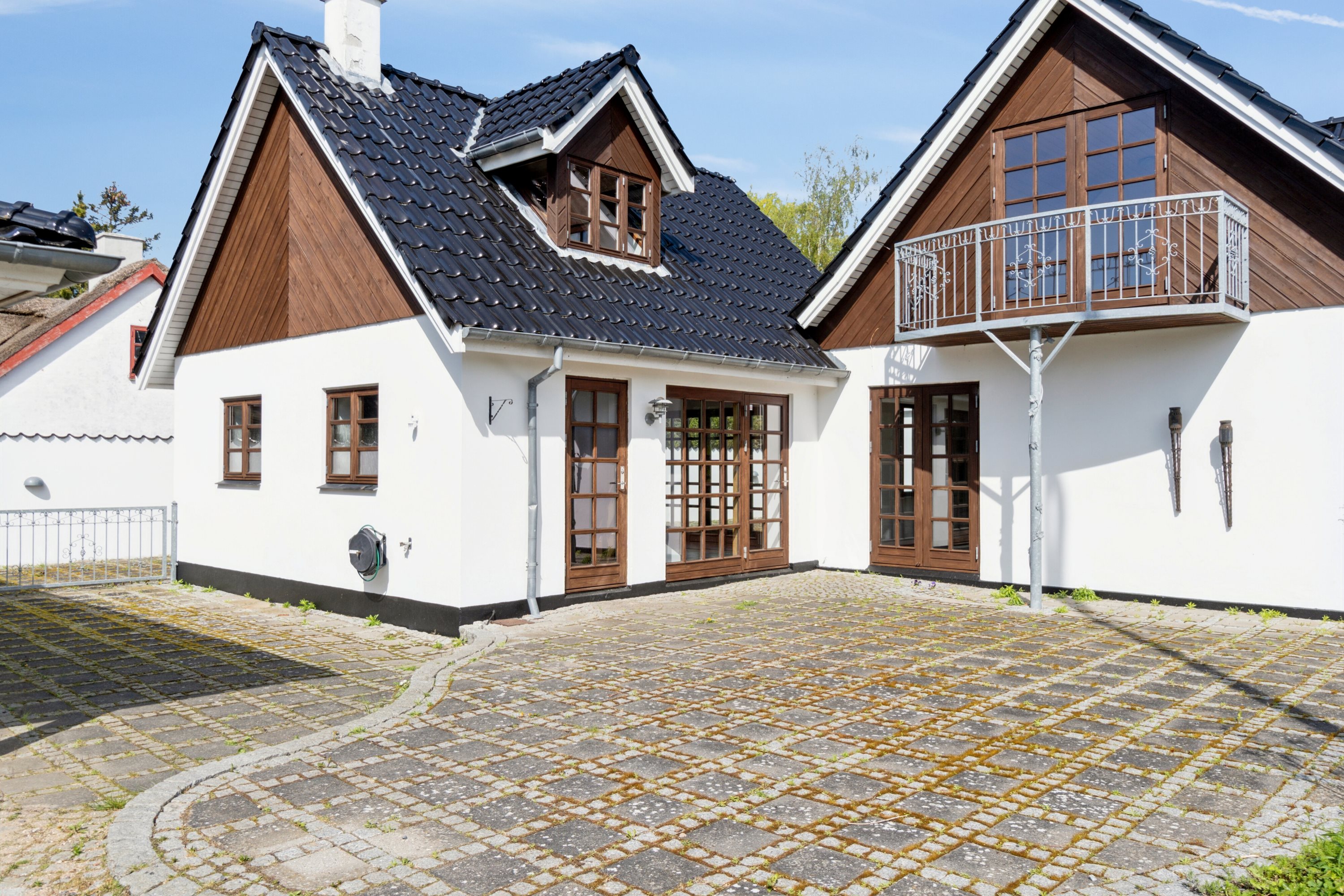 Fremhævet set fra vejen billede i fuldskærmstilstand. Billede af Landervejen 11, Reersø Str, 4281 Gørlev