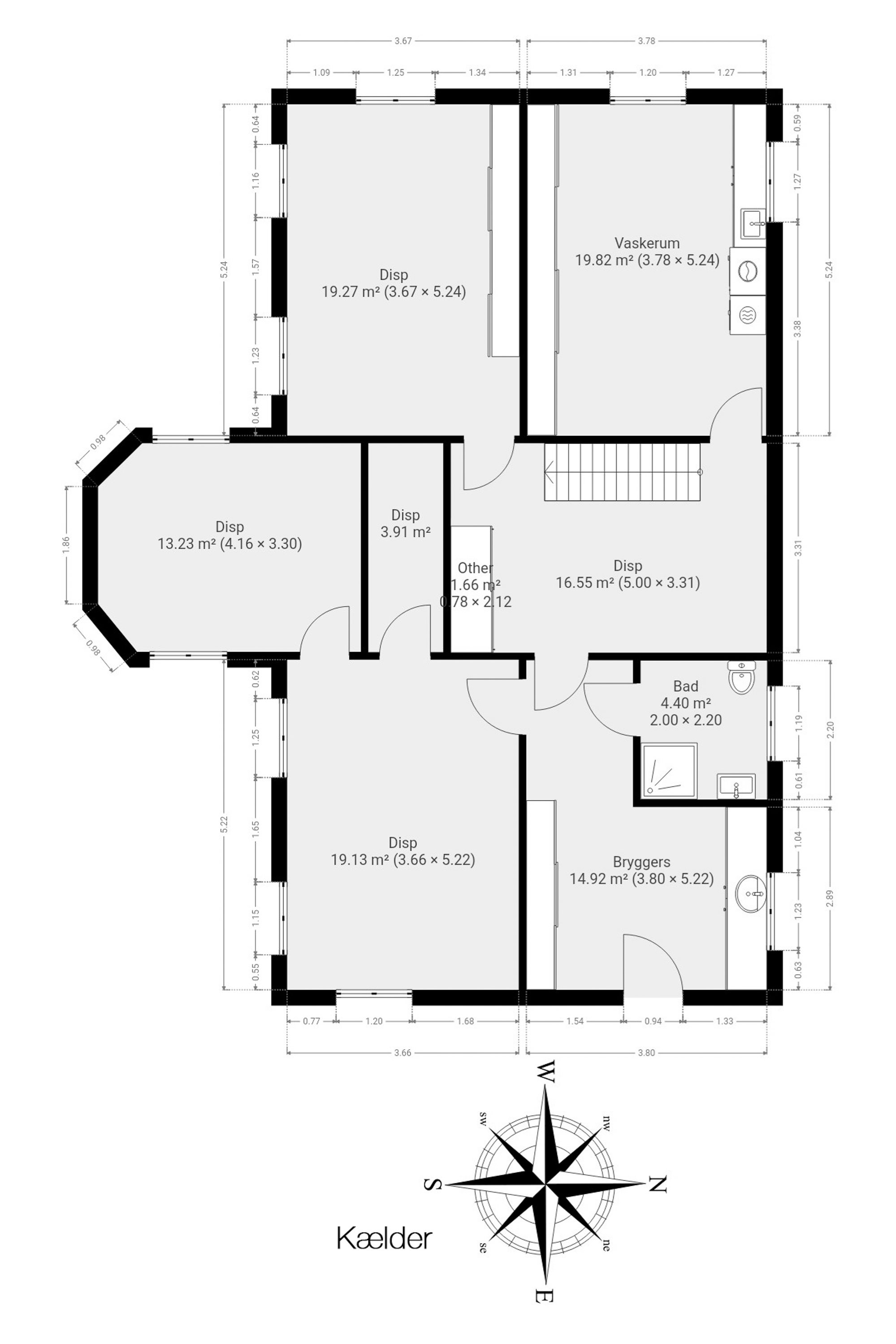 Plantegninger billede af Asser Jensens Vej 41, 7000 Fredericia
